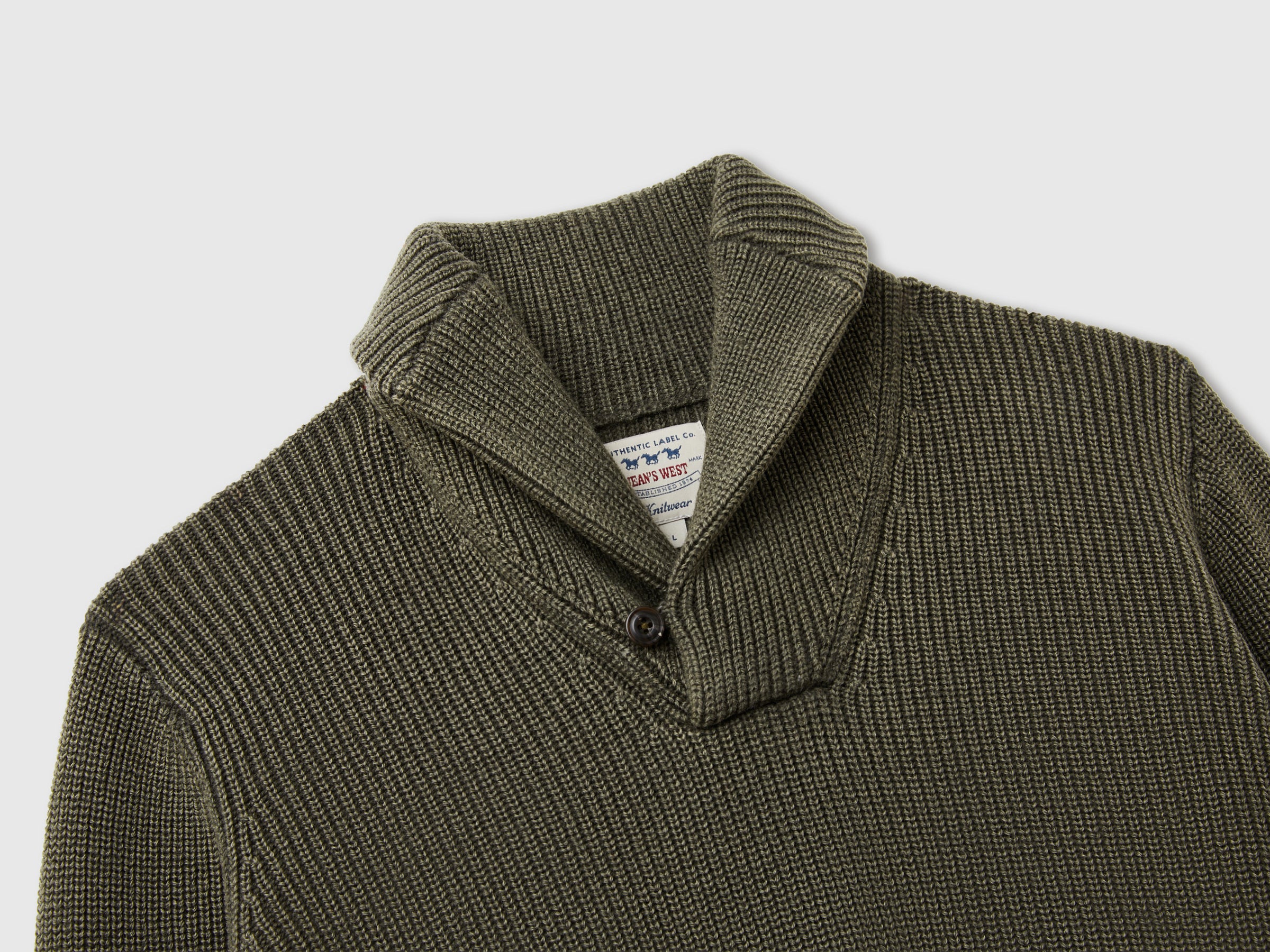 United Colors of Benetton Sweaters Maglione lana collo scialle M