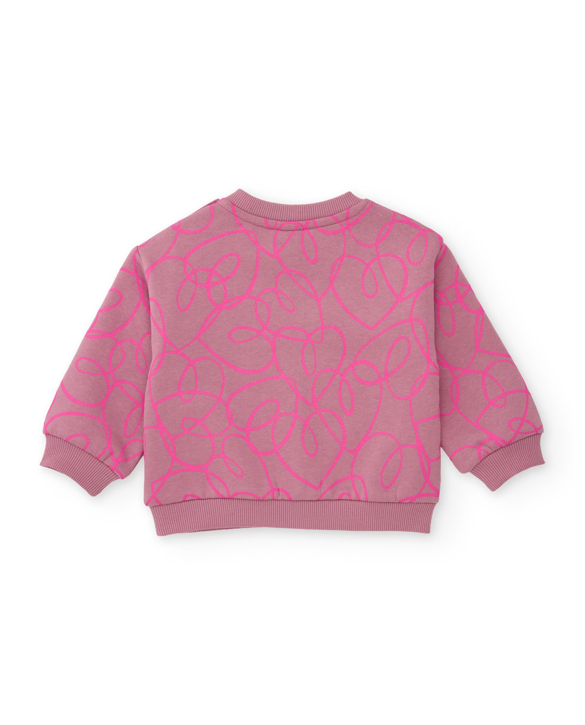 TucTuc Completi Felpa Pantaloni Bambina Rosa