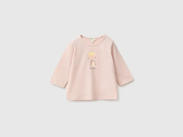 United Colors of Benetton Organic T-shirt maglietta cotone bio neonato