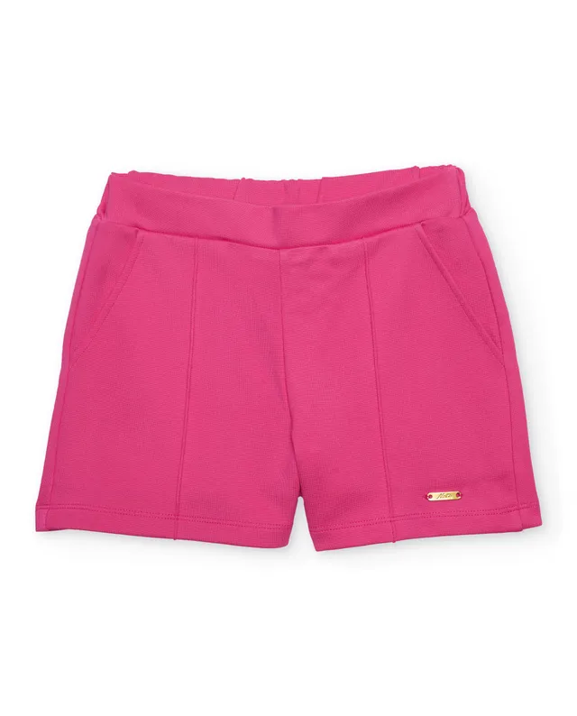 TucTuc Bermuda Shorts Bambina Fucsia Tasche Laterali