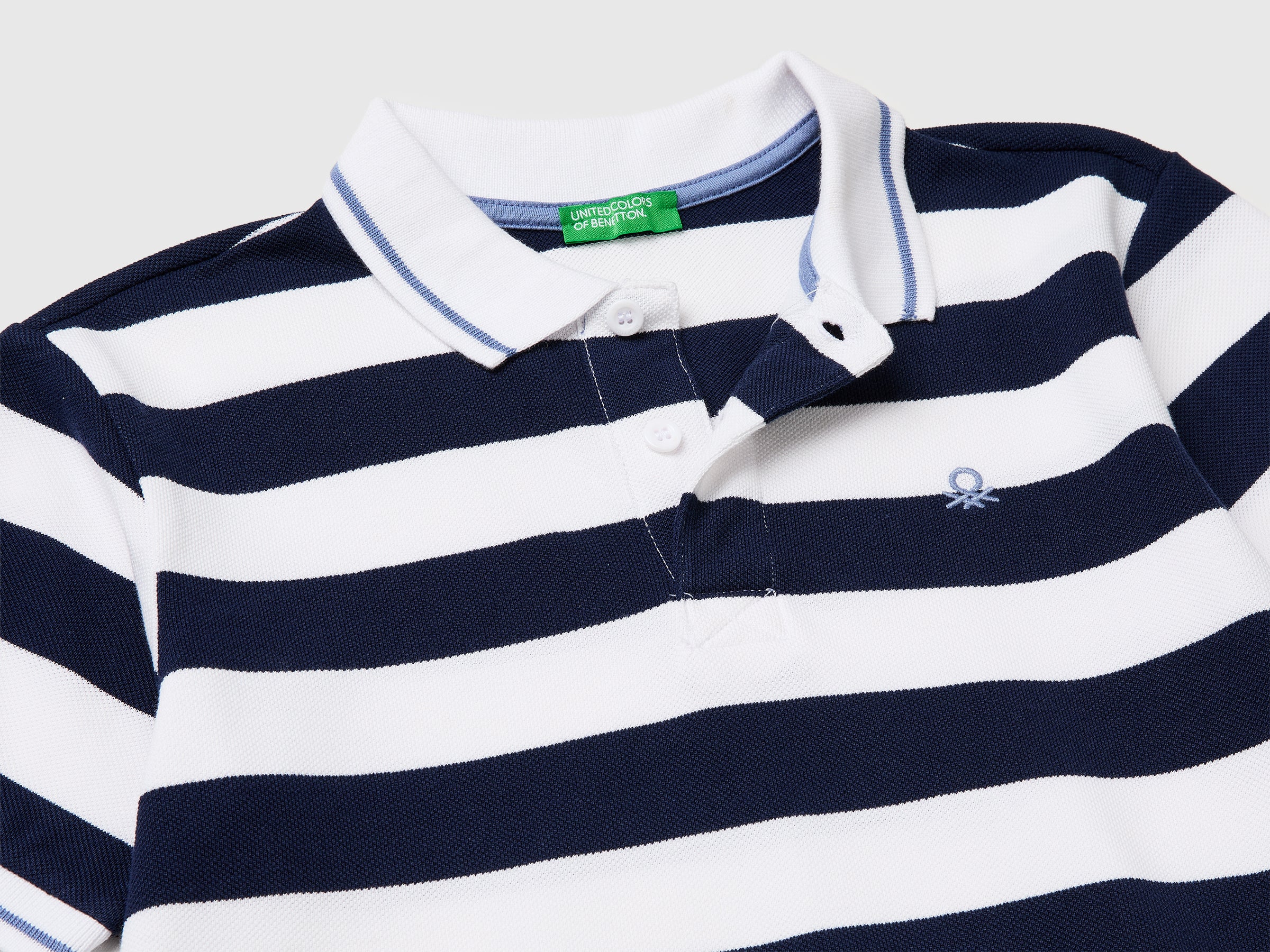 United Colors of Benetton Polo Rigata Cotone Piqué manica corta XL