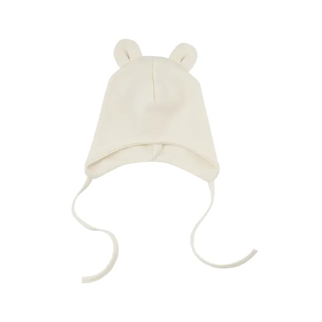 Woolly Organic Baby Hats Teddy Ears cappello cotone organico