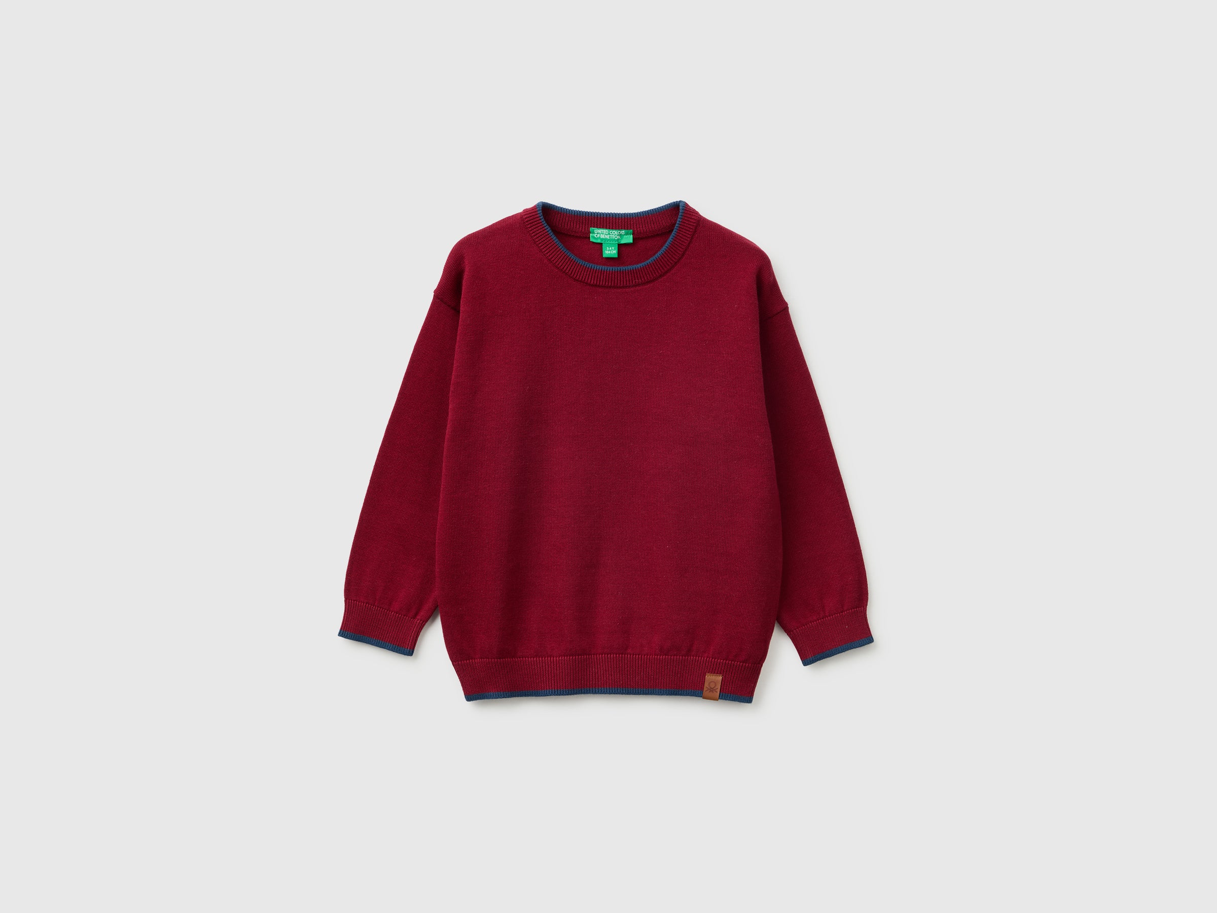 United Colors of Benetton Maglione Bimbo Cotone Girocollo 82-116
