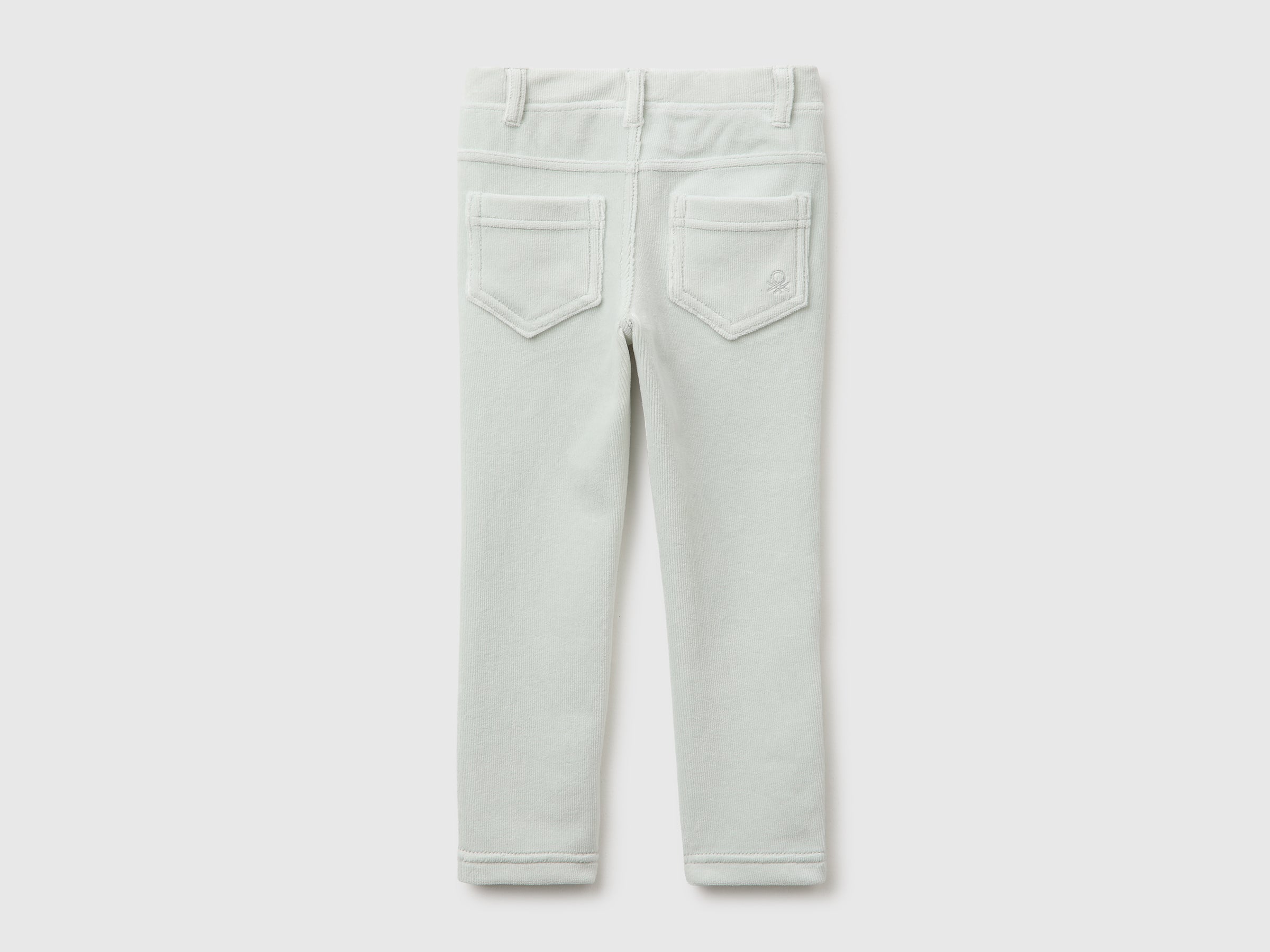 United Colors of Benetton Trousers pantaloni bimba ciniglia cotone