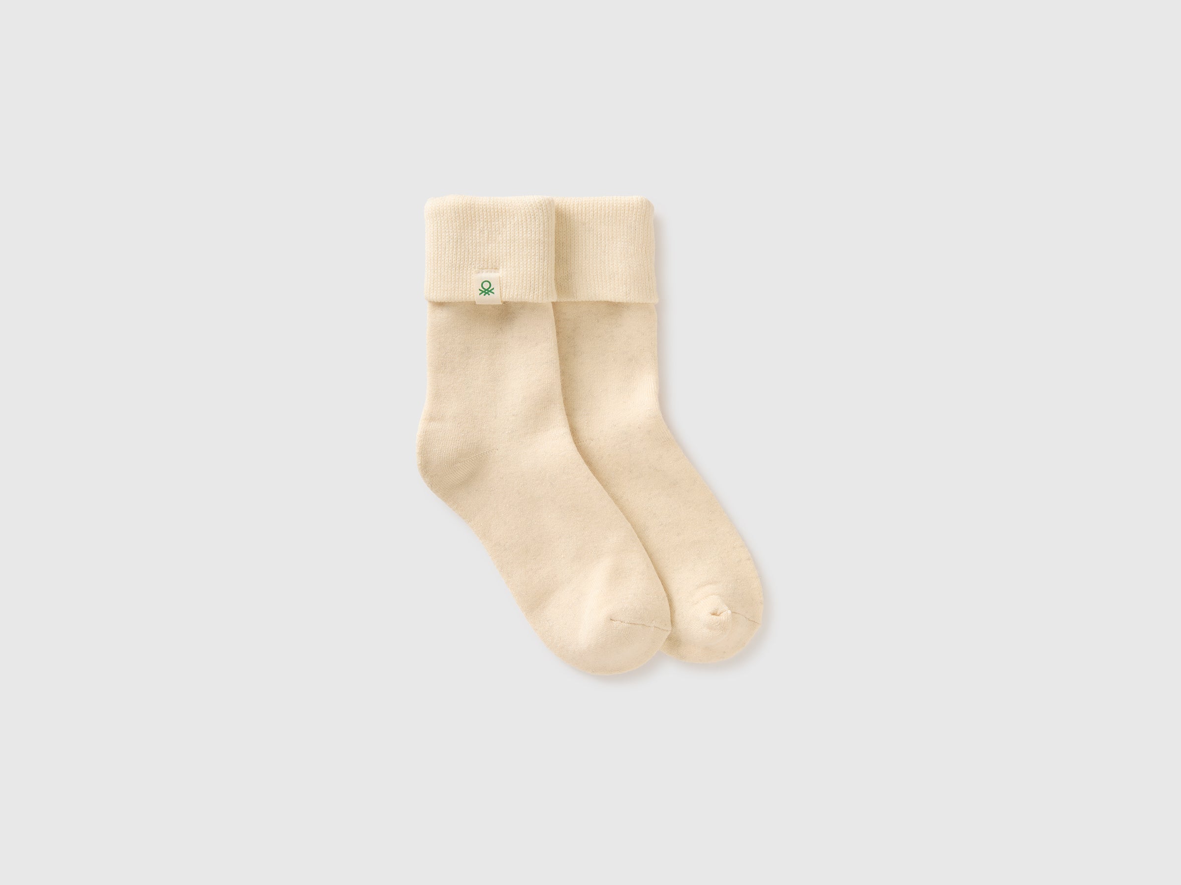 Benetton Calzini Corti Lurex Viscosa Taglia Unica