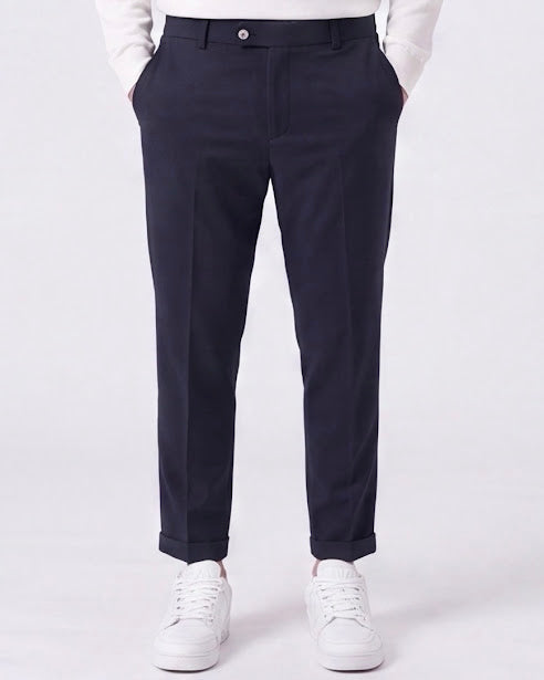 Sottosopra Duca Homme AN008095 pantalone classico nero taglia M