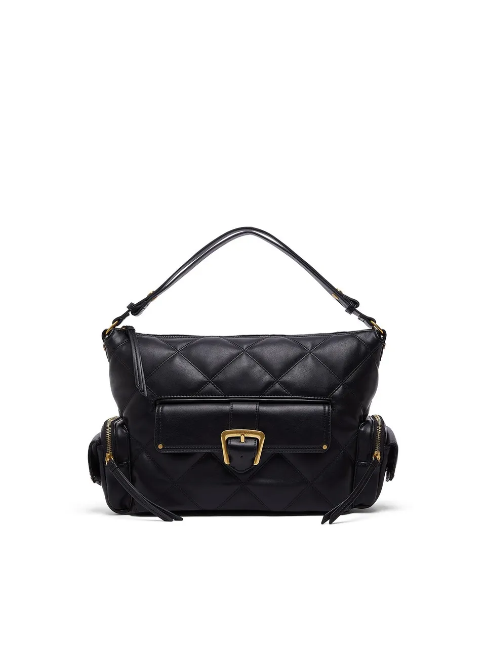 Liu Jo Borse Hobo 22222 Matelassé T_U_ Nera Media