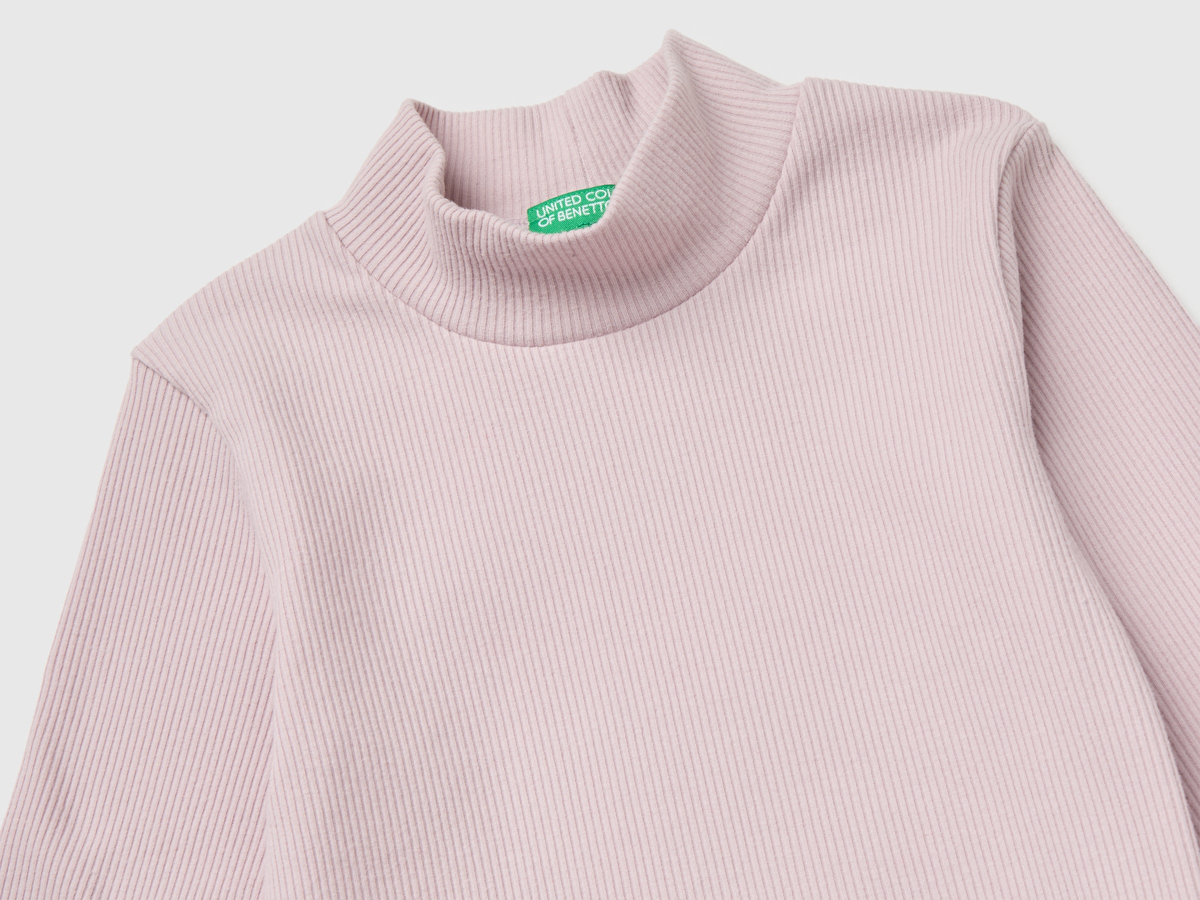 United Colors of Benetton Lupetto Maglietta Cotone Collo Alto 104