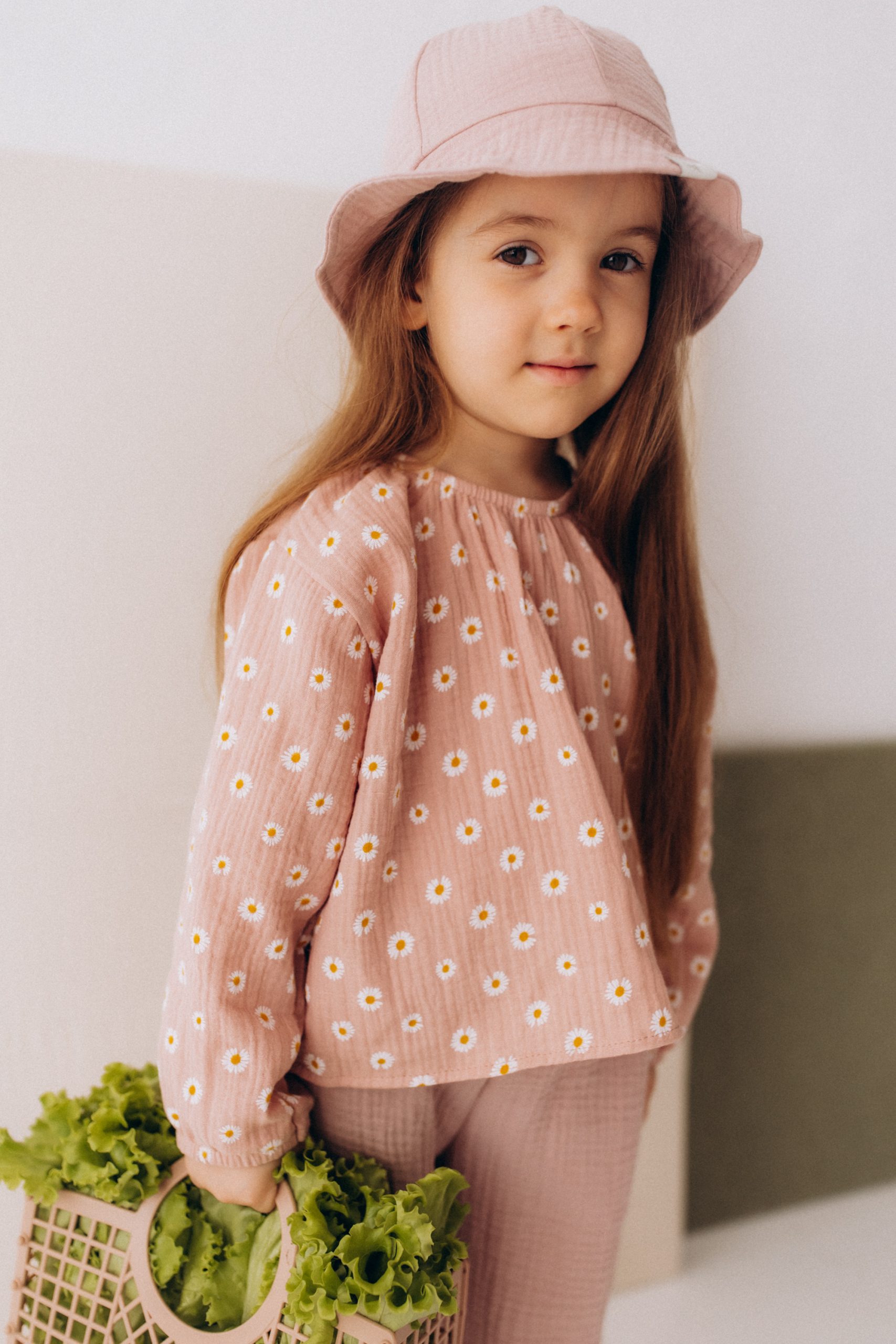 Woolly Organic Blouse camicia mussola cotone organico Ecru