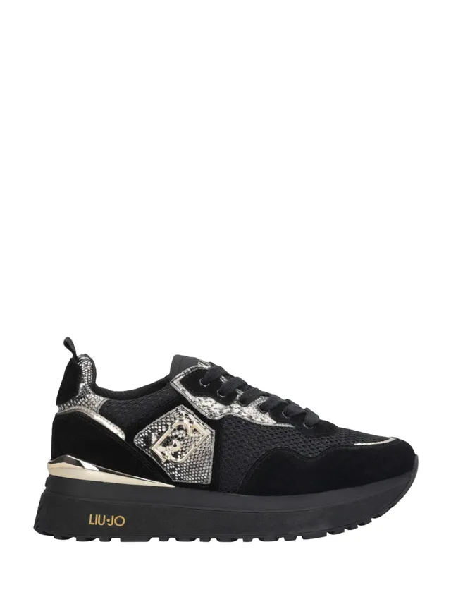 Liu Jo BF5009PX684 Sneakers donna pelle nero 37 EU