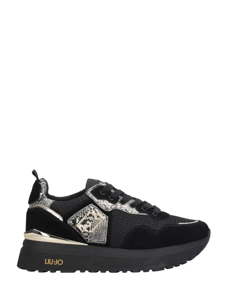 Liu Jo BF5009PX684 Sneakers donna pelle nero 37 EU