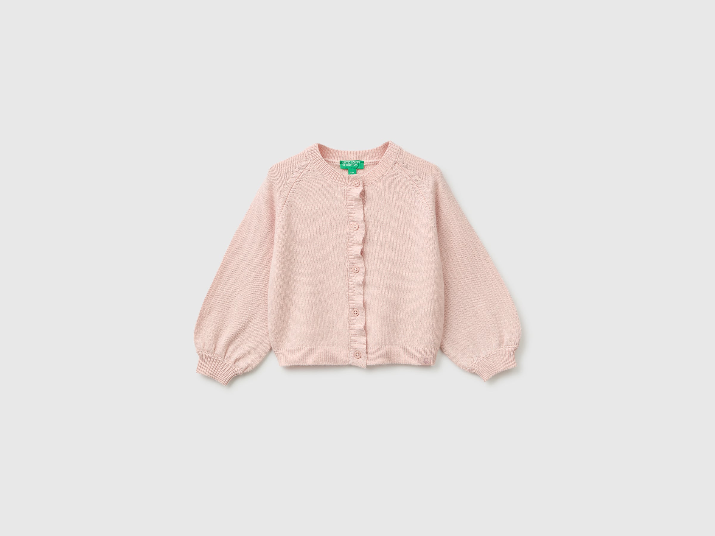 United Colors of Benetton Cardigan Bottoni Lana Bimba 104