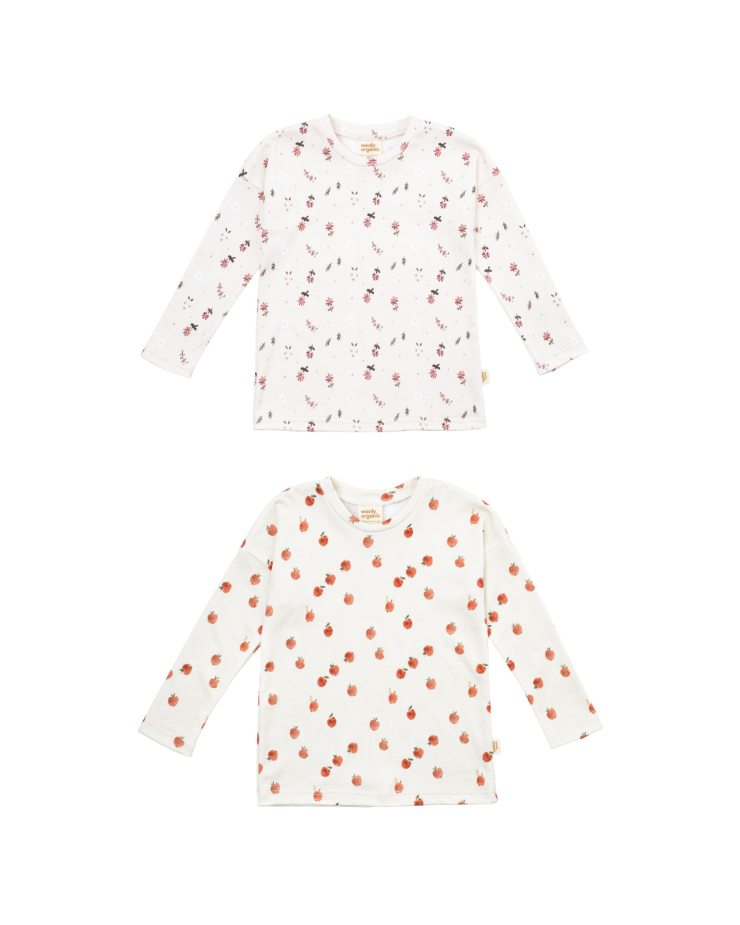 Woolly Organic Kids Shirts SHIRT maglia manica lunga cotone organico