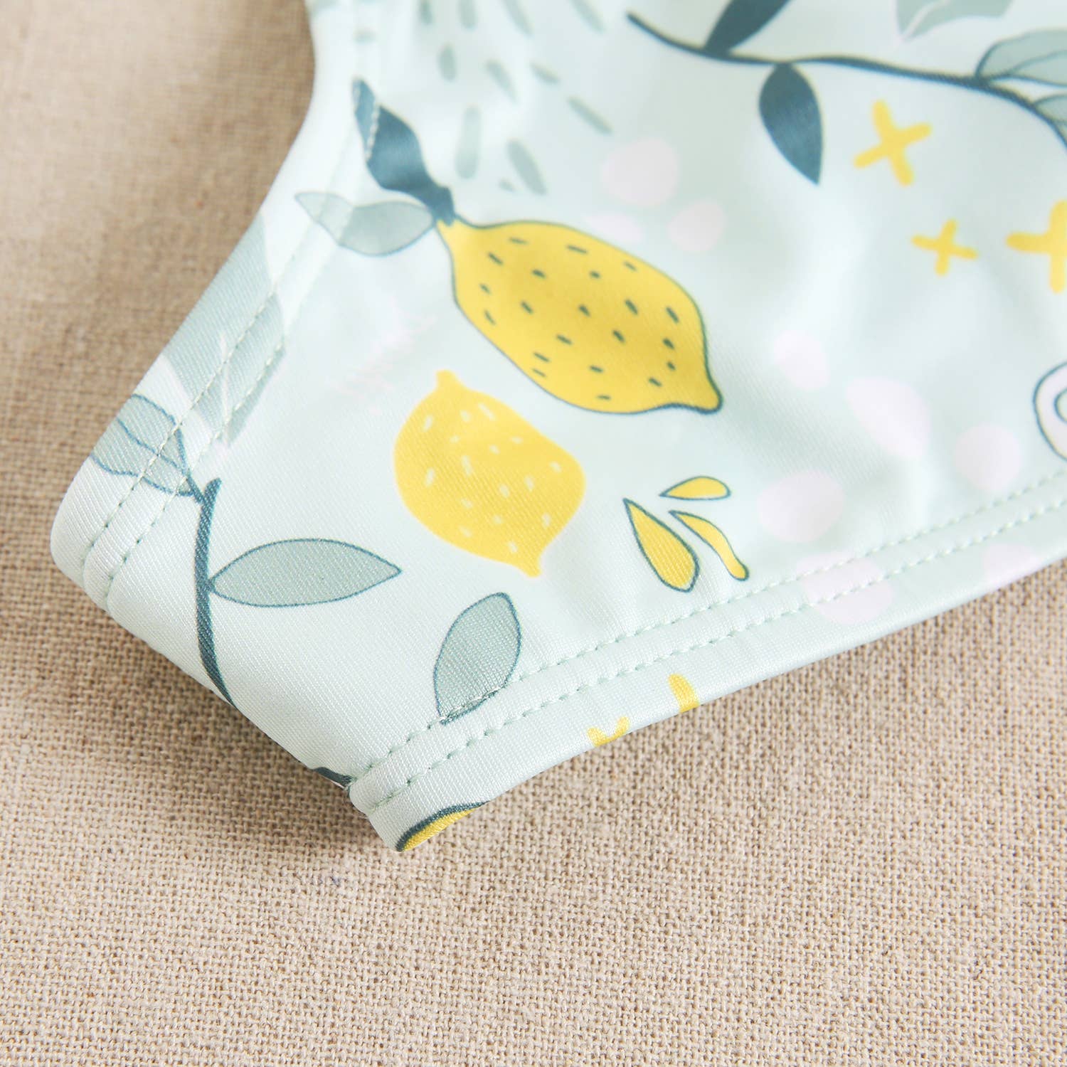 Dadati Bikini Limone costume mare bambina 6 anni stampa limoni