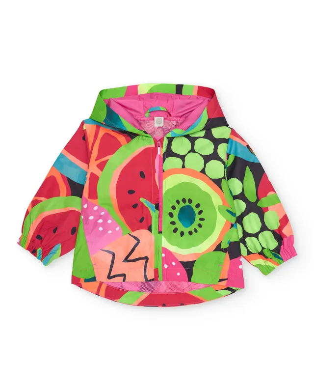 TucTuc Giacche frutti giacca bambina multicolore con cappuccio