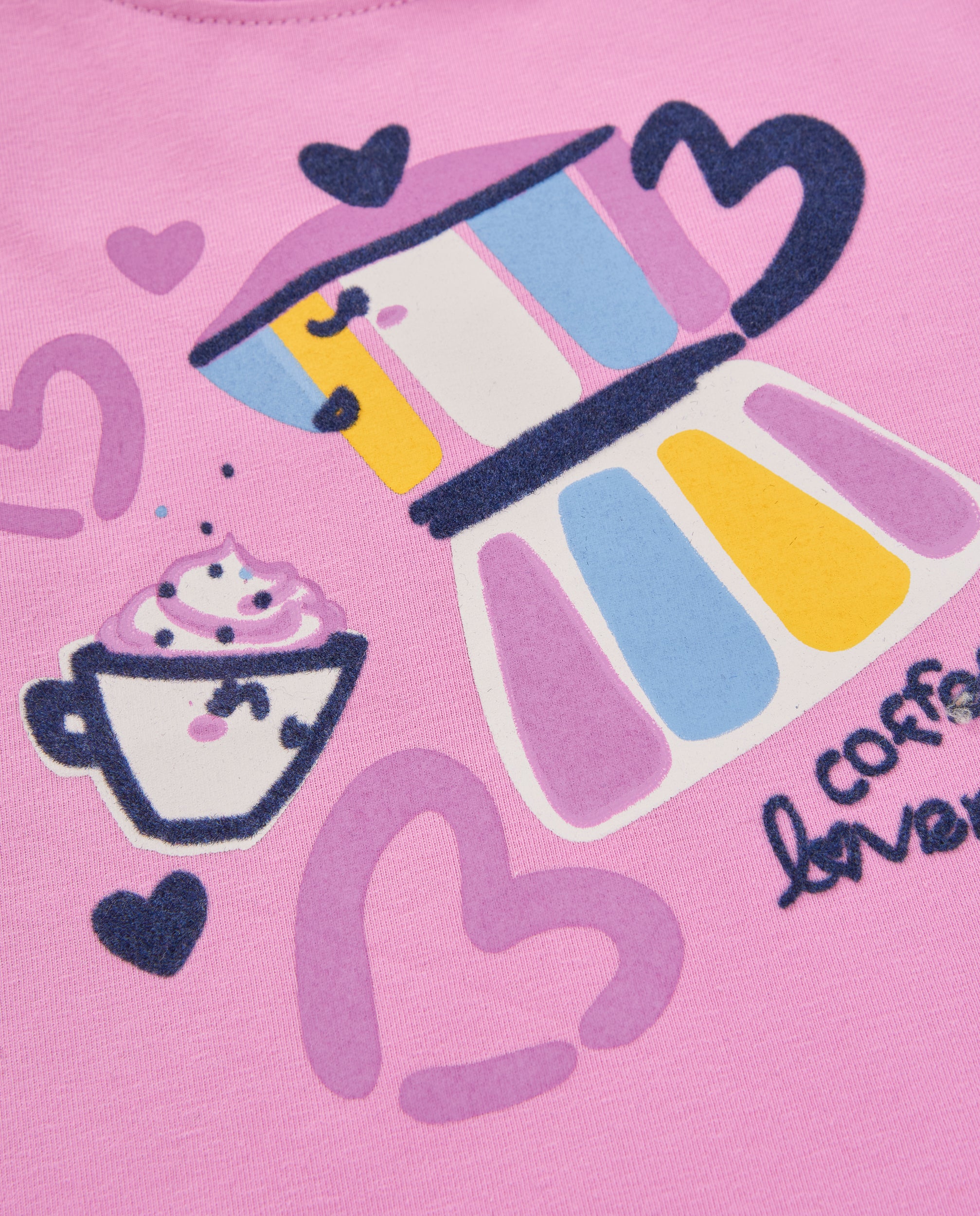 TucTuc Magliette Maglietta Bambina Rosa Moka Maniche Lunghe