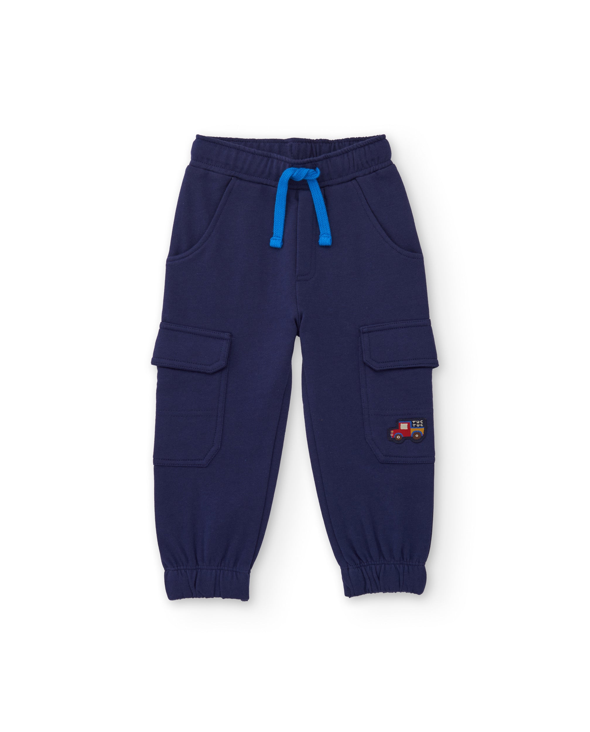 TucTuc Completi tuta bambino blu felpa e pantaloni taglia neonato