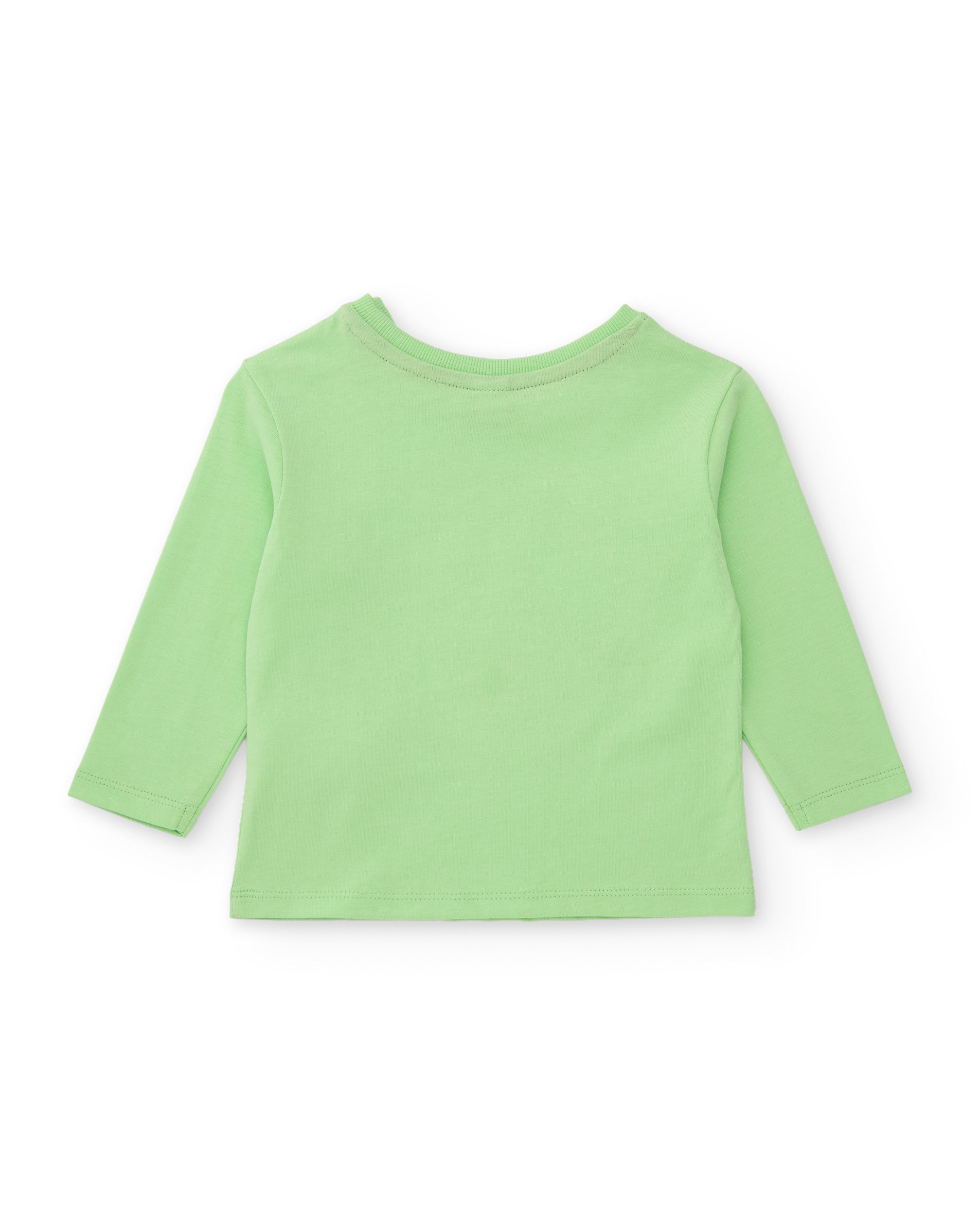 TucTuc Magliette Maglietta Bimbo Verde Chiaro Maniche Lunghe