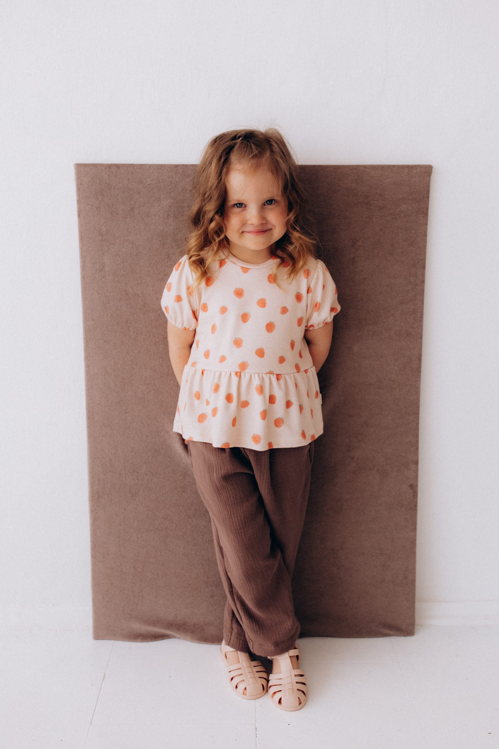Woolly Organic T-Shirt with Raffle maglietta bambina cotone bio