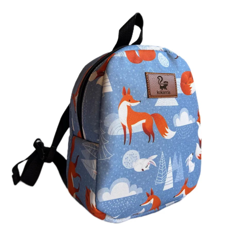 Kocarcia Zainetto Volpe poliestere 25x23x11 cm bimbi 2-5 anni