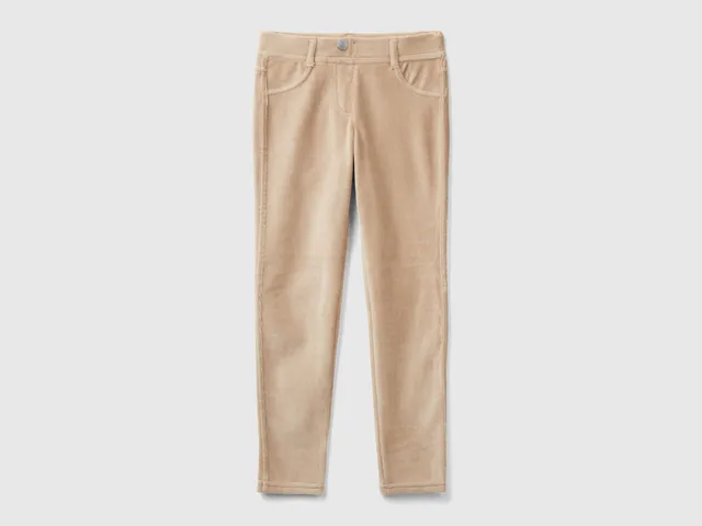 United Colors of Benetton Trousers Pantaloni Ciniglia Skinny M