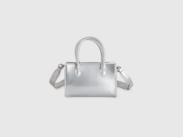 United Colors of Benetton Mini Bag Vernice Borsa Tracolla Lucida