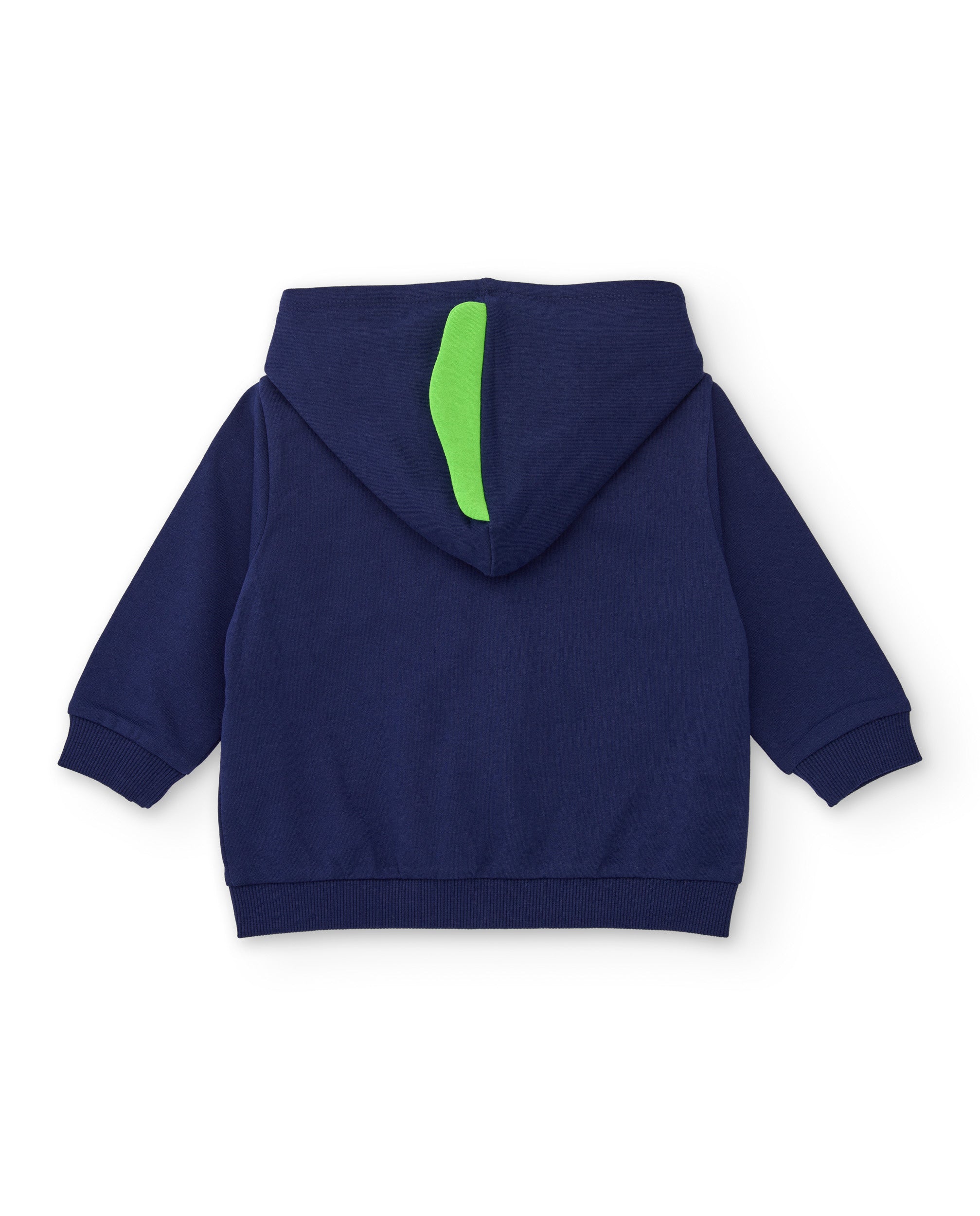 TucTuc Felpe Felpa bambino navy cappuccio zip mostro marino