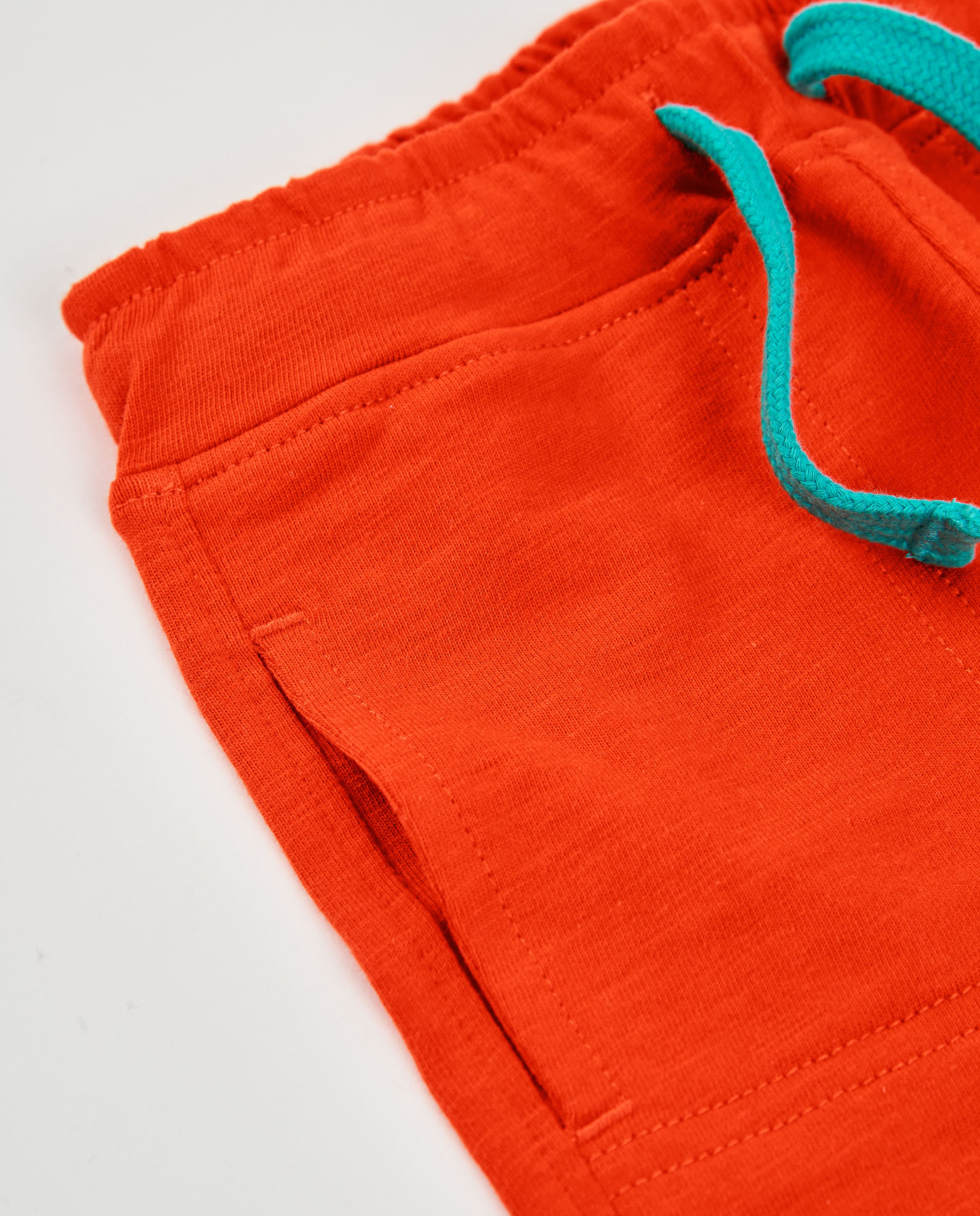 TucTuc Bermuda shorts maglia bimbo rosso 6 mesi