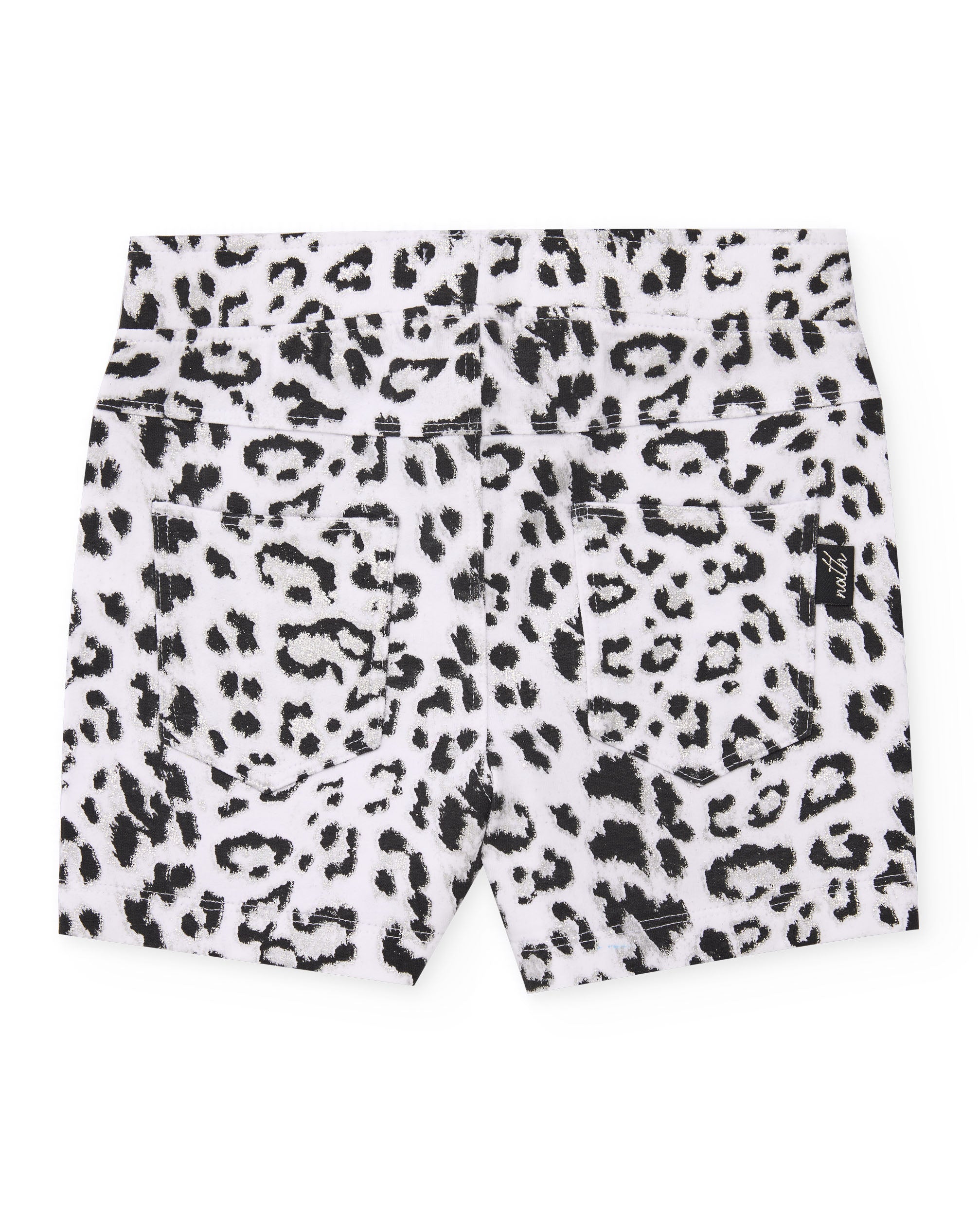 TucTuc Bermuda shorts bambina bianco stampa animalier