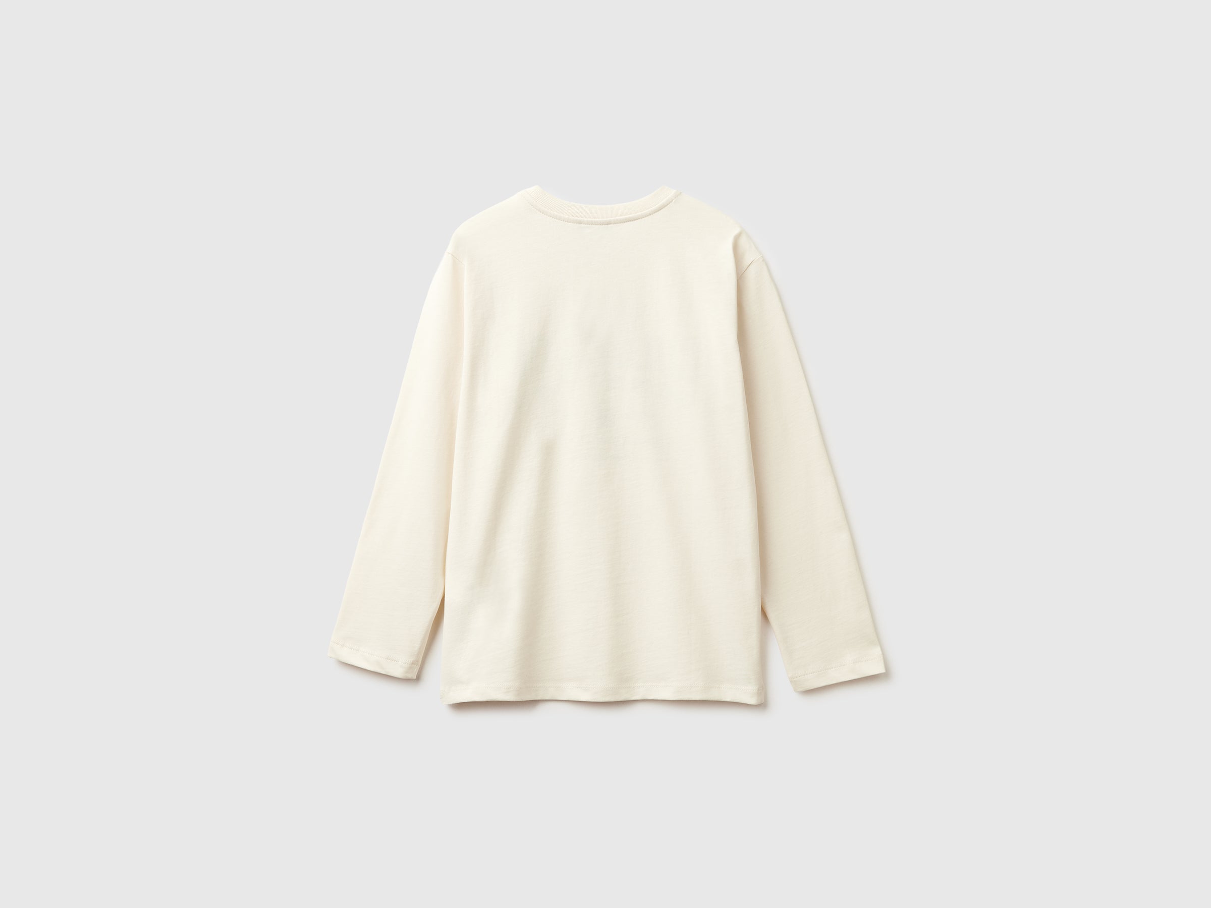 United Colors of Benetton T-Shirt Maglietta Logo Cotone Organico