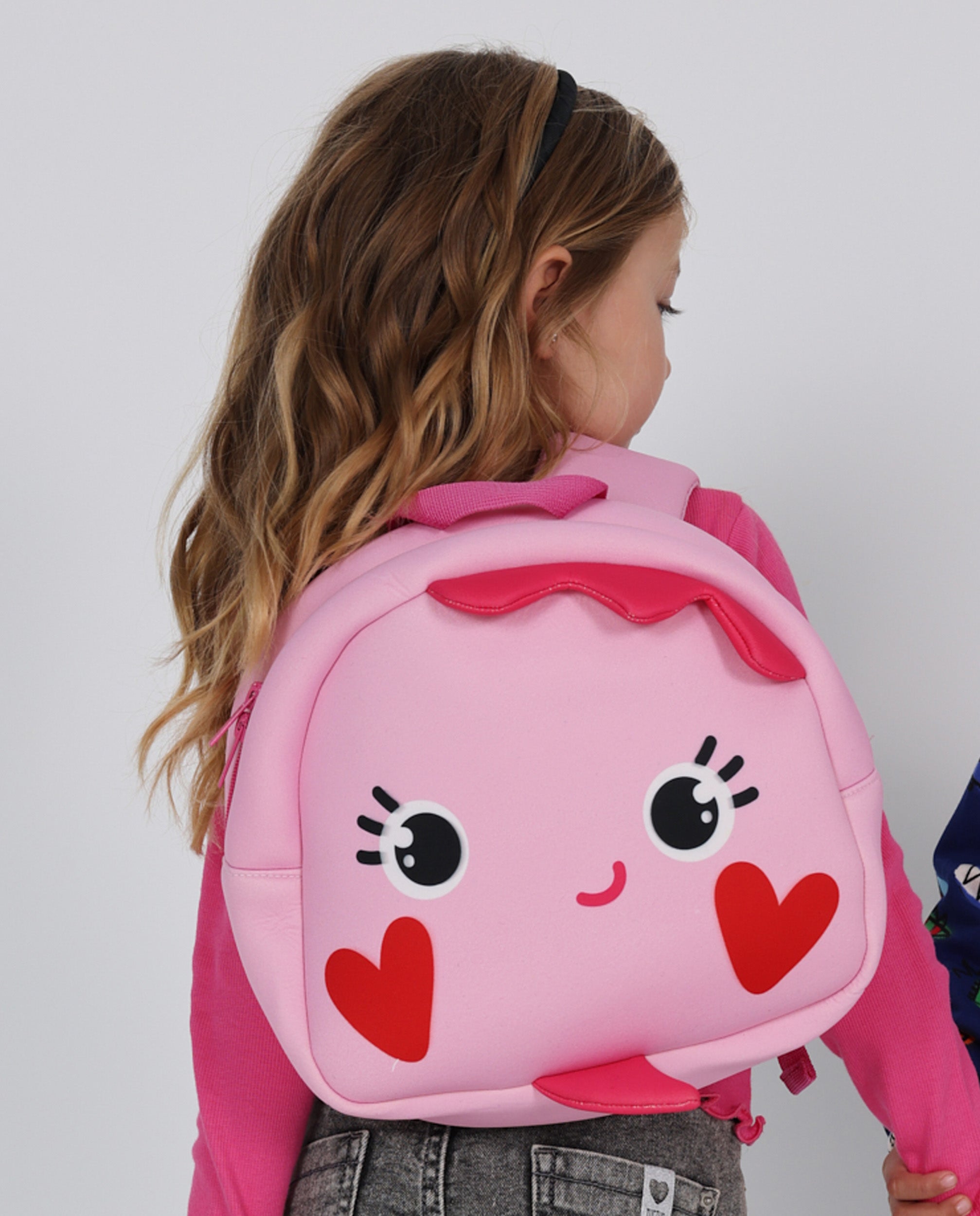 TucTuc Accessori Zaino Bambina Rosa Schienale Imbottito