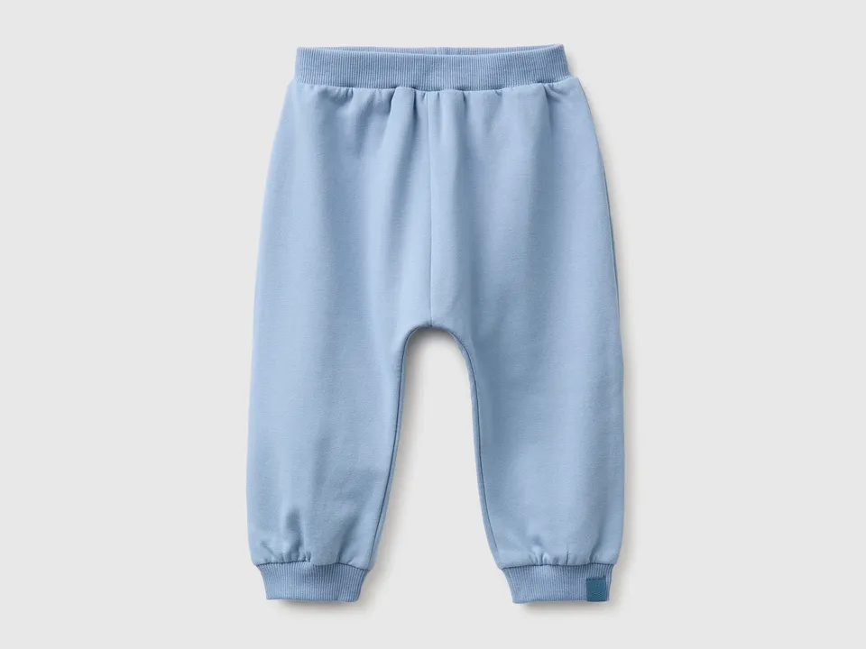 United Colors of Benetton Sweatshirts pantaloni tuta neonato cotone