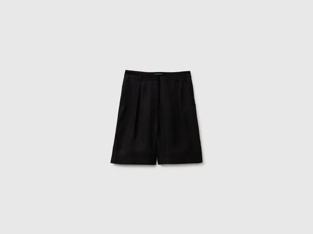 United Colors of Benetton bermuda lyocell fluido taglia 42
