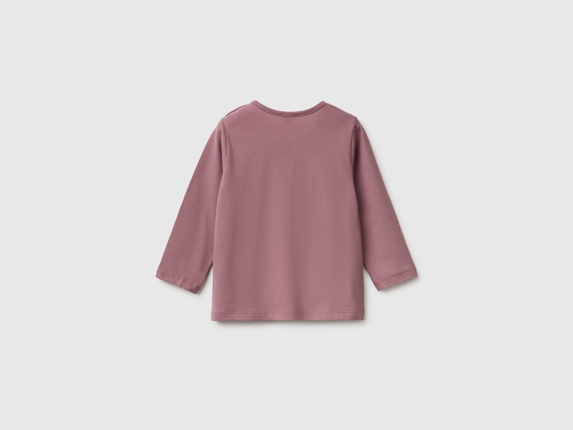 Benetton T-Shirt Neonato Animali Cotone Bio 68