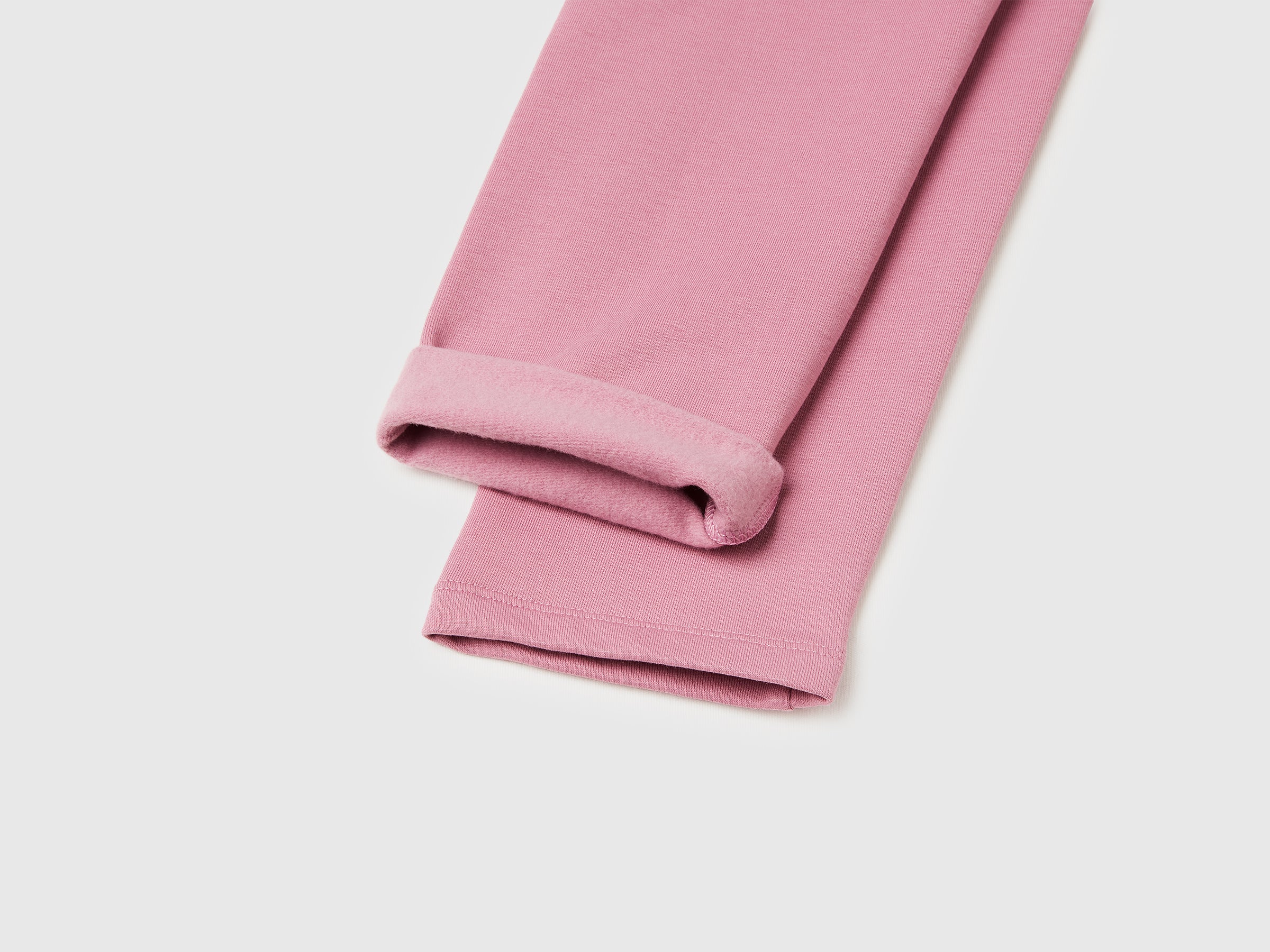 United Colors of Benetton leggings felpa cotone regular fit invernali