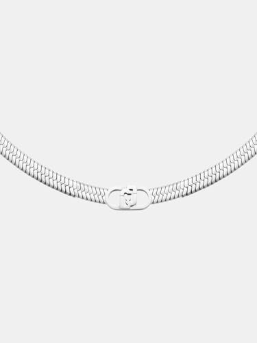 Liu Jo Baby Girocollo con Logo Collana T_U Nero