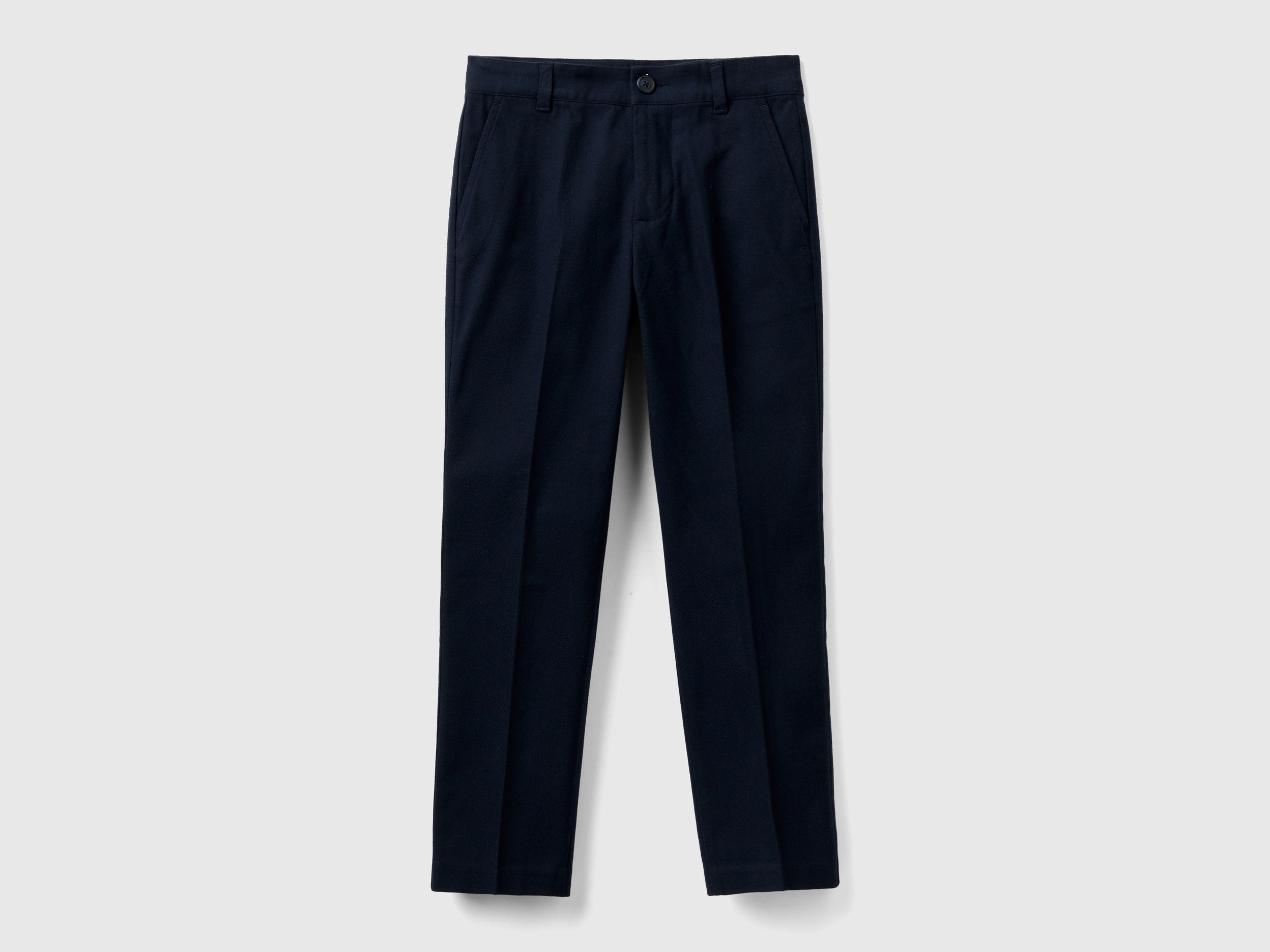 United Colors of Benetton Slim fit flannel pantalone flanella slim taglia M