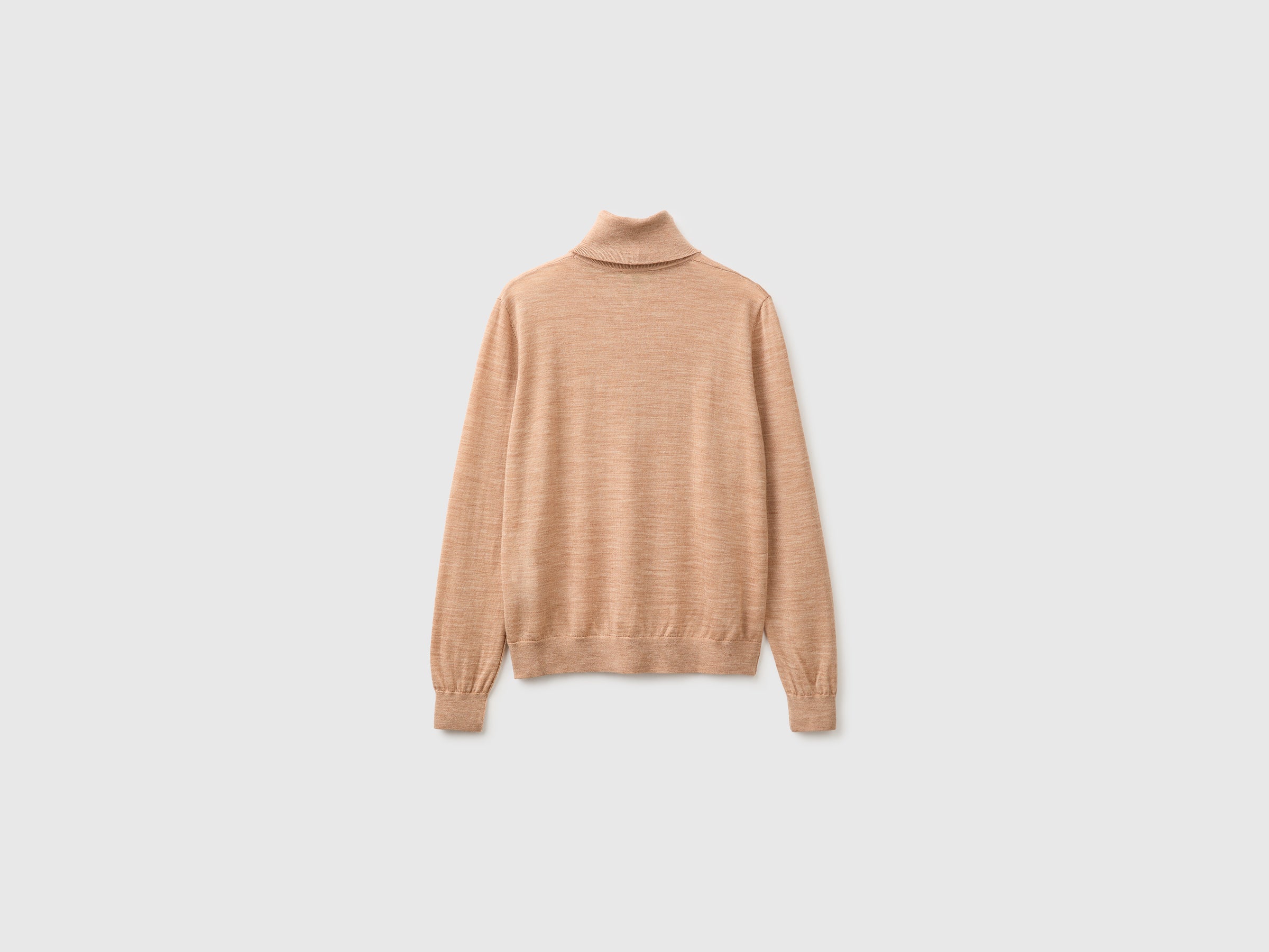 United Colors of Benetton maglione dolcevita lana merino collo alto