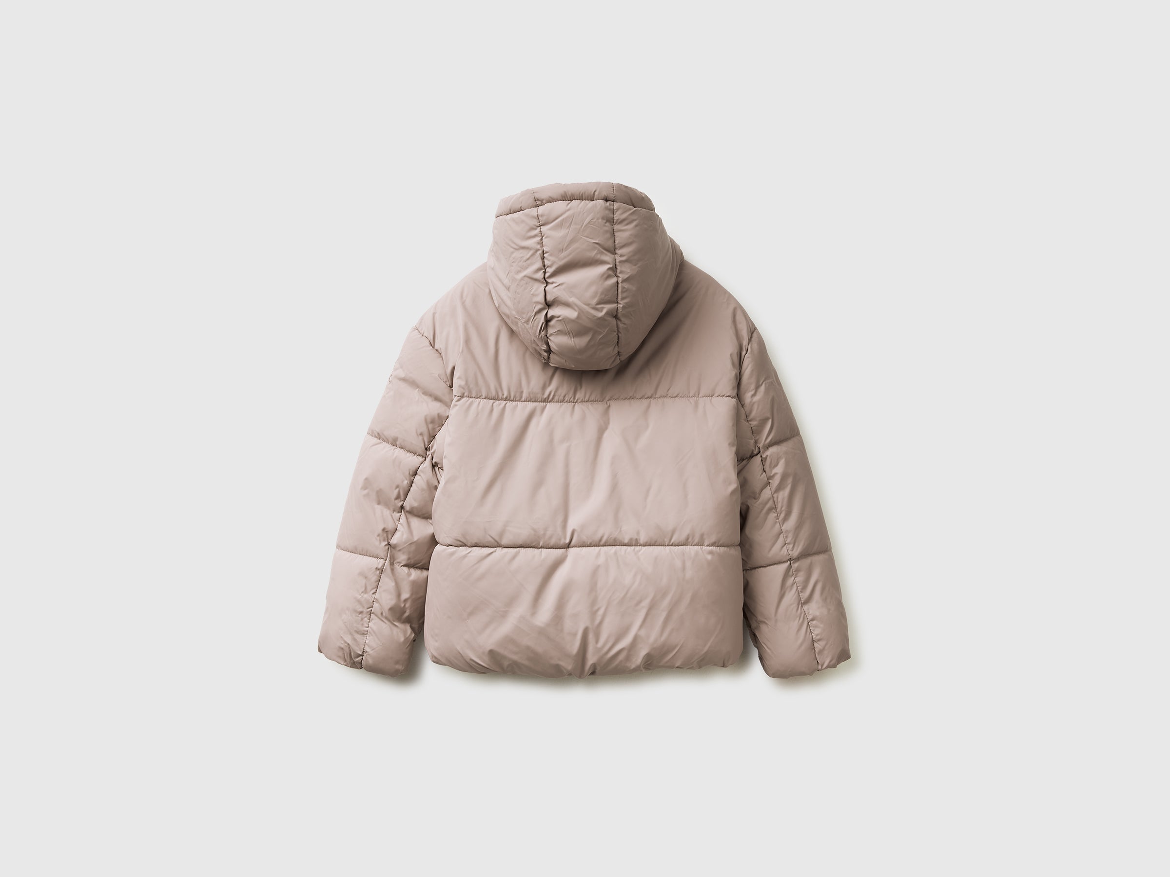 United Colors of Benetton Piumino Imbottito con Cappuccio e Zip