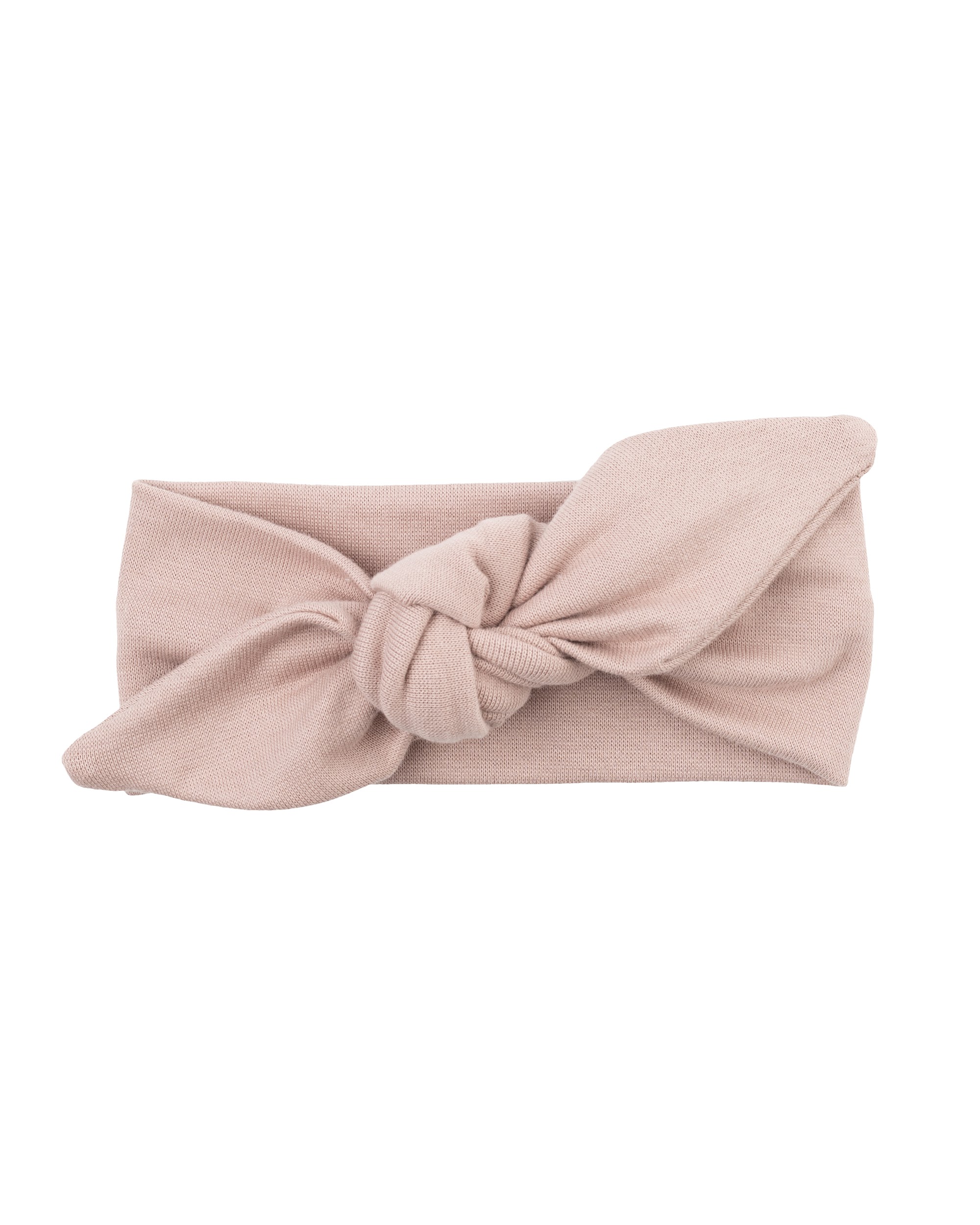 Woolly Organic Headband AW26 fascia neonata cotone Light Taupe