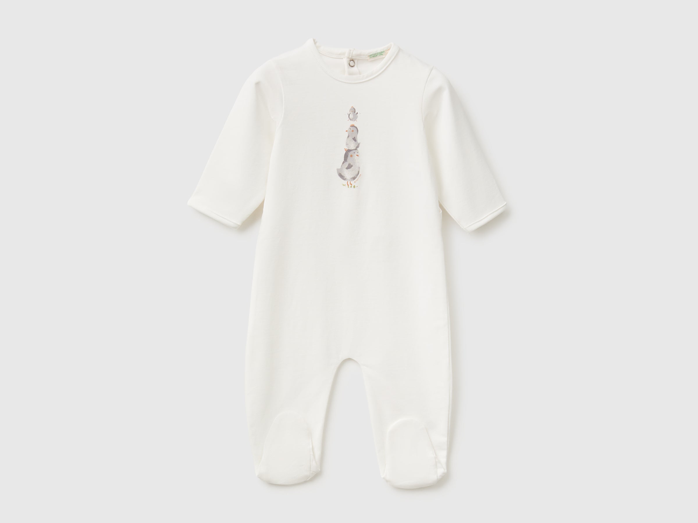 United Colors of Benetton Pagliaccetto Neonato Cotone Bio Taglia 68