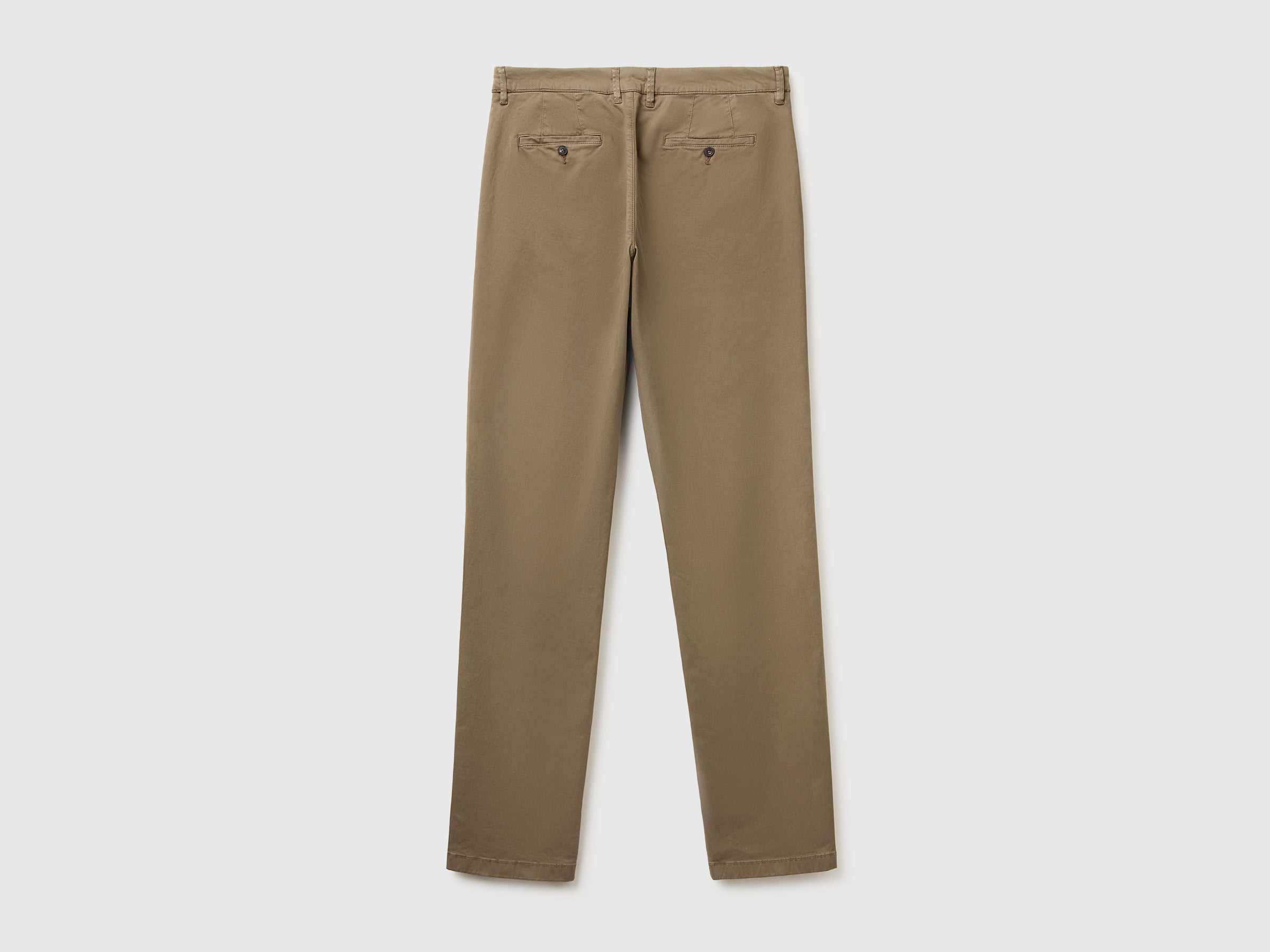 United Colors of Benetton Slim-fit cotton chinos pantalone 48 cotone