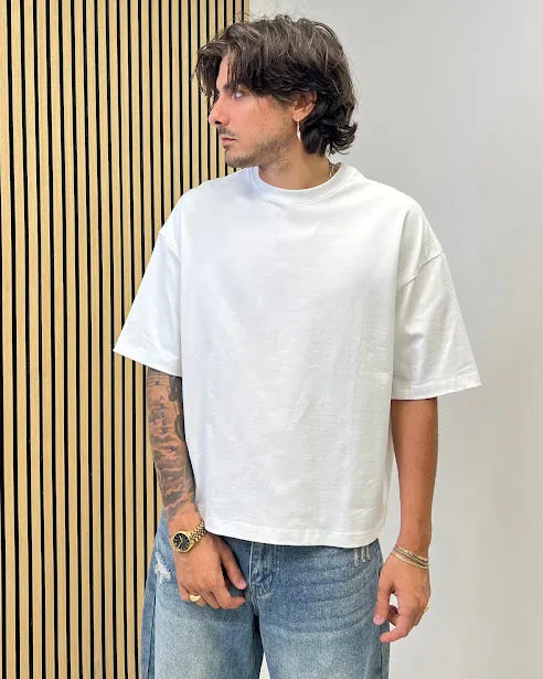 Sottosopra T-Shirt AN019869 Girocollo Boxy Blu M Uomo