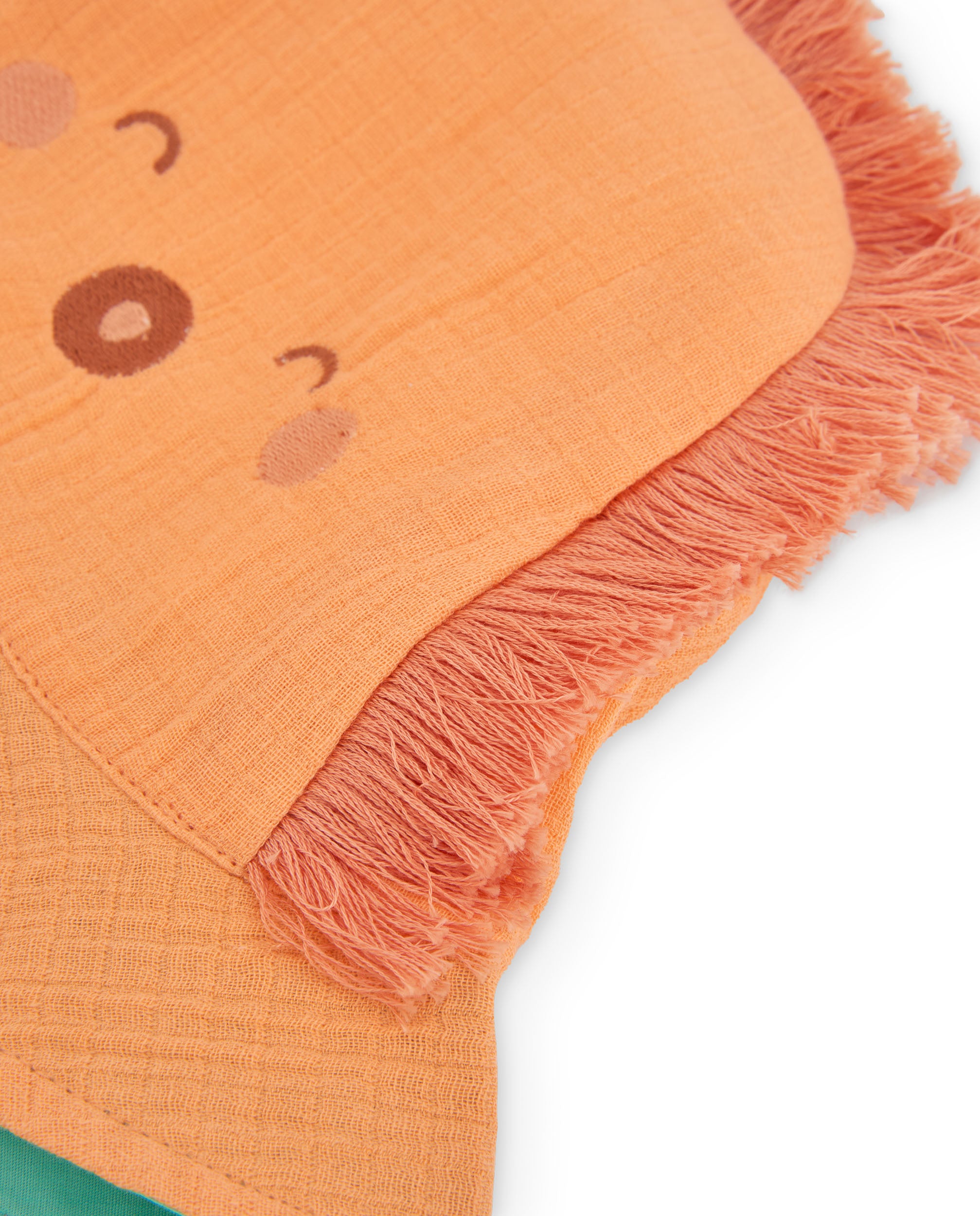 TucTuc Accessori Cappellino neonato leone arancione