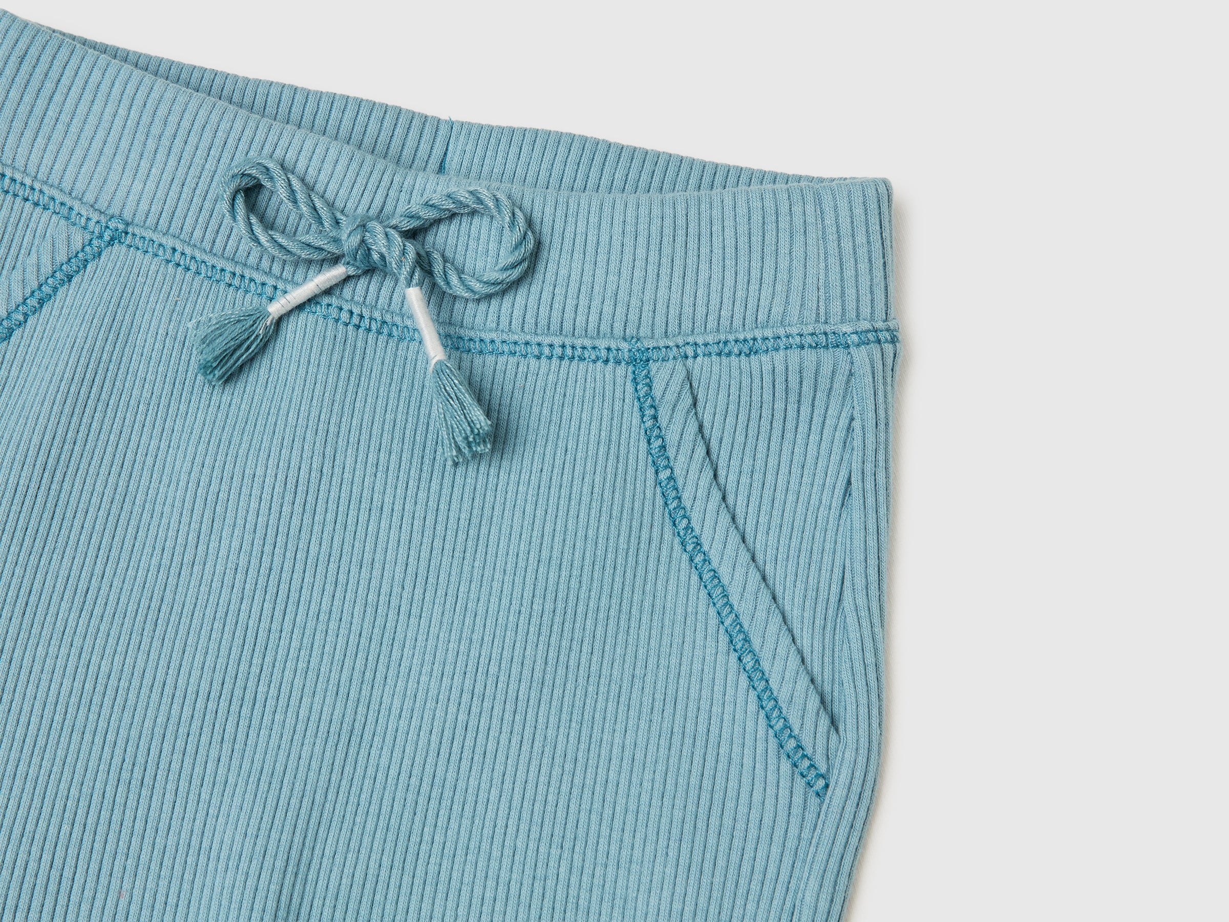 United Colors of Benetton Set camicia quadri+pantaloni neonato 68