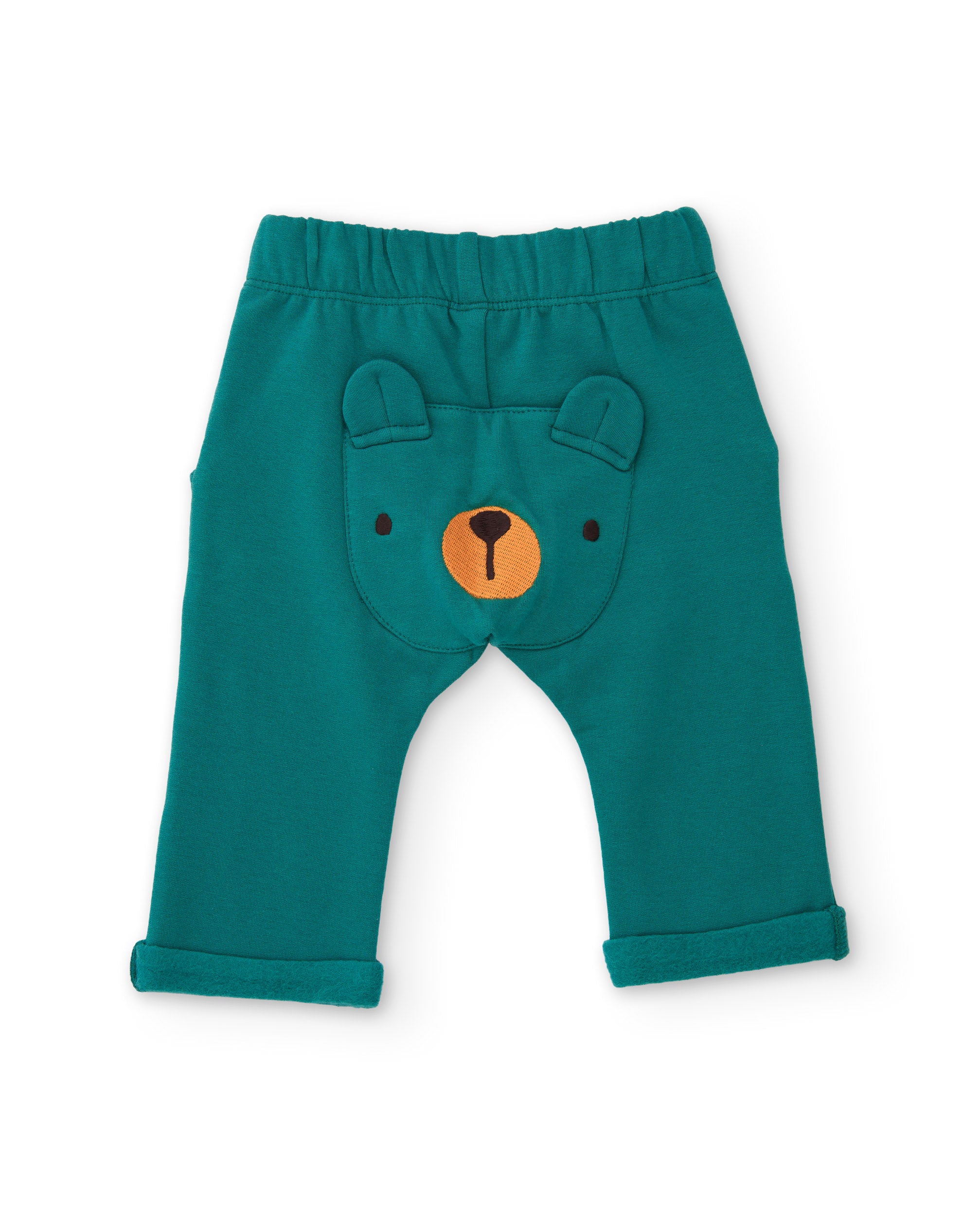 TucTuc Completi set felpa bimbo verde 0-1M 3 pezzi