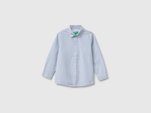 United Colors of Benetton Camicia Rigata Cotone 104