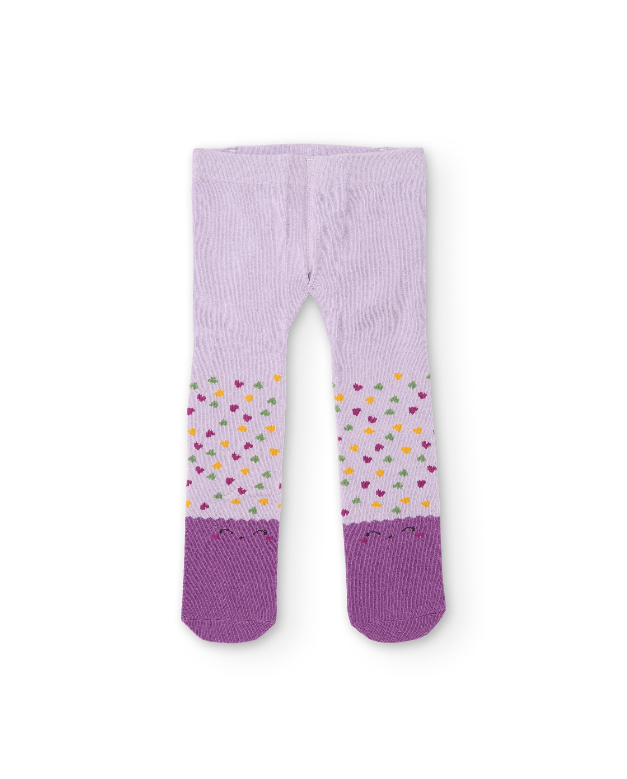 TucTuc Accessori collant neonata cuori lilla