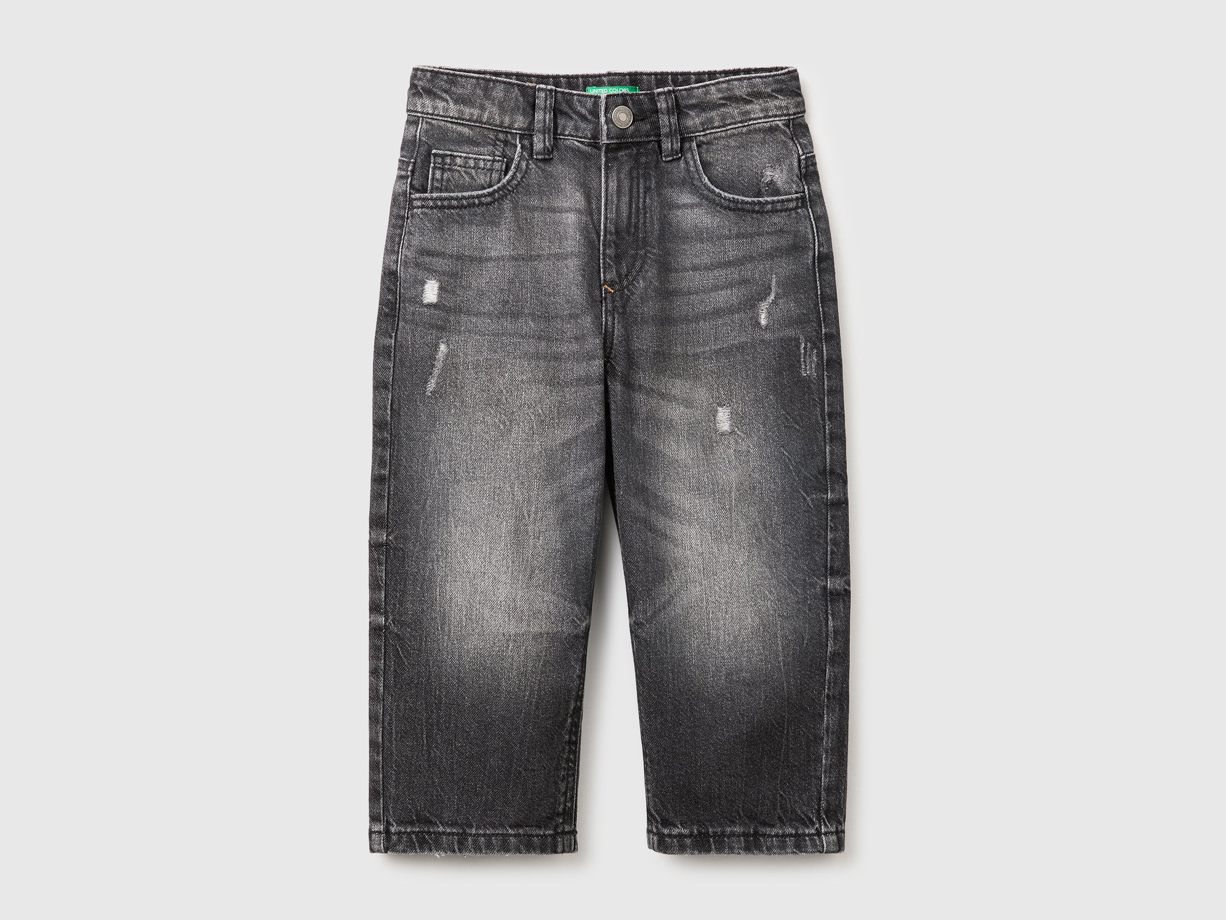 United Colors of Benetton jeans balloon denim cotone taglia 82