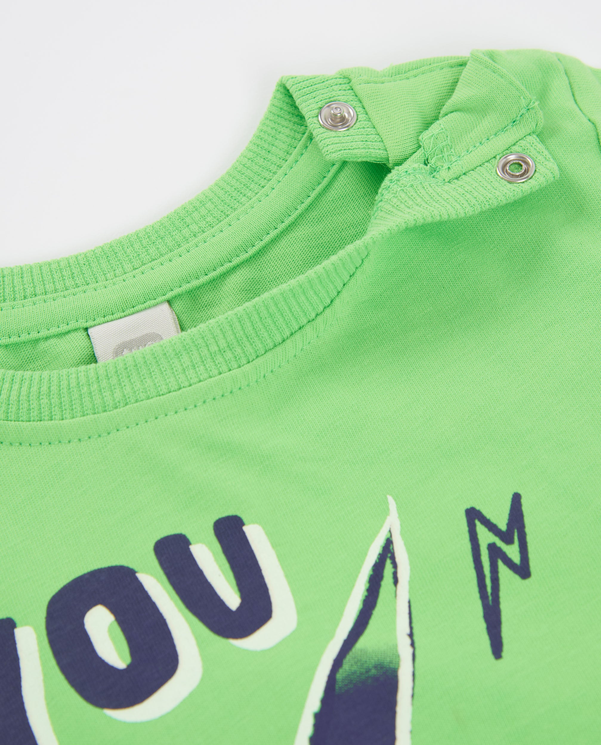 TucTuc Magliette T-shirt bimbo fulmine maglia verde 4 anni